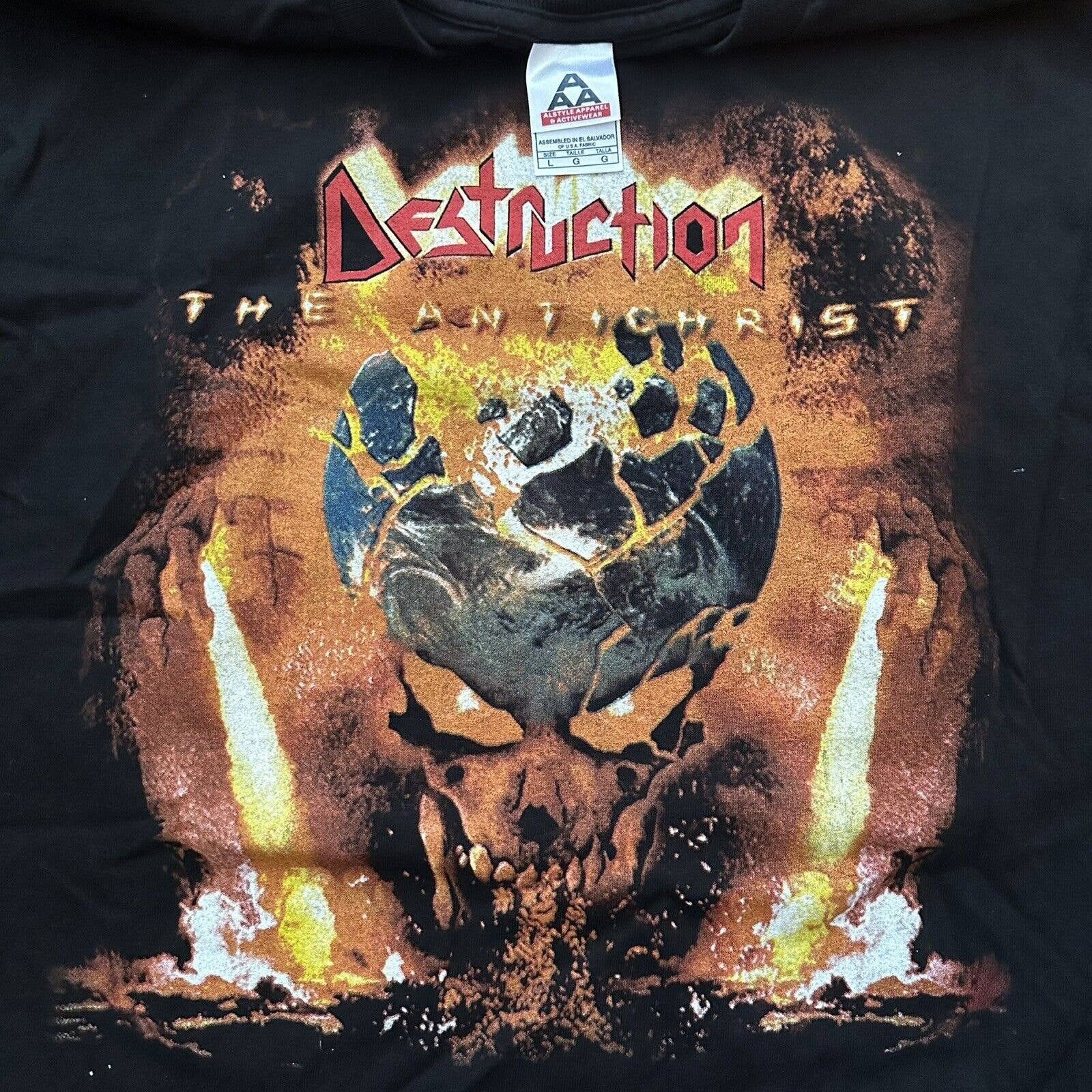 Band Tees × Tour Tee × Vintage Vintage Y2K Destruction The 