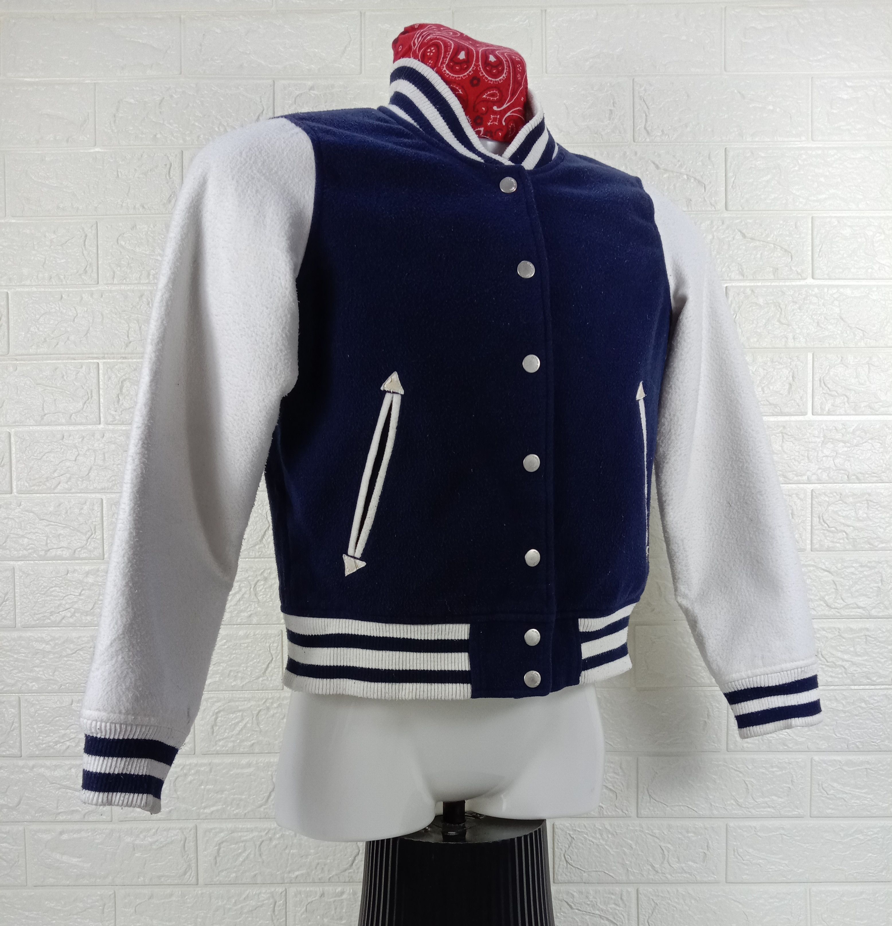 Vintage Vintage Varsity Jacket Los Angeles University California Size S / US 4 / IT 40 - 3 Thumbnail