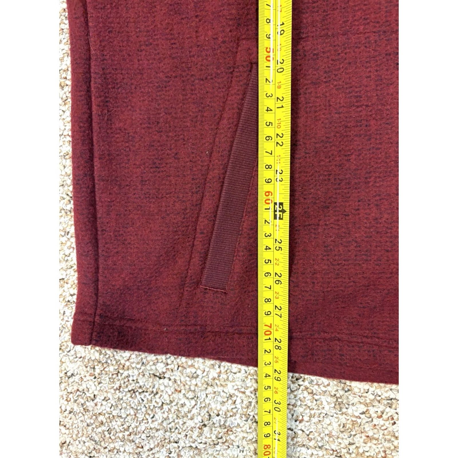 Carbon2Cobalt Carbon2Cobalt Mens Large Red Button-Up Cardigan Jacket Cardigan Men's Regular Fit Knit Sweater Button-Up Lightweight? Size US L / EU 52-54 / 3 - 7 Thumbnail