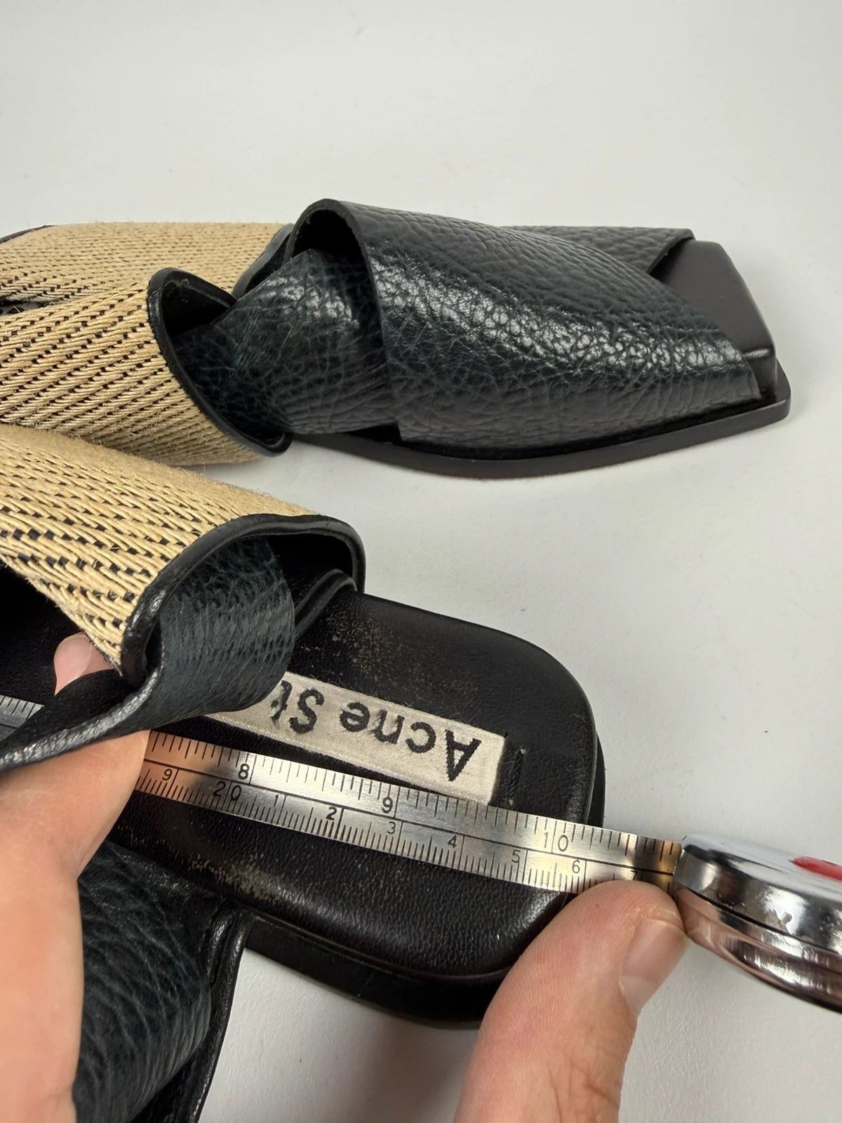 Acne Studios Acne Studios Fera Sandals Square Toe size 39 Size US 9 / IT 39 - 11 Thumbnail