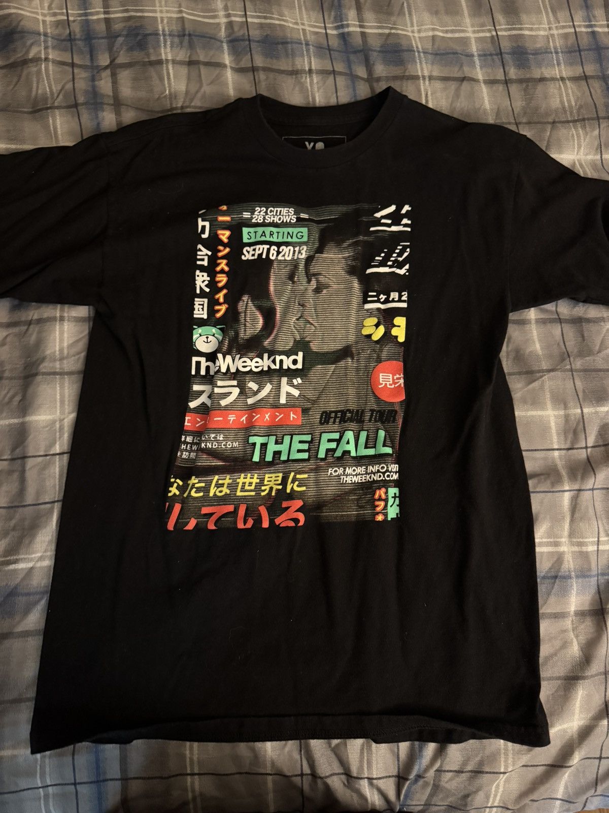 The Weeknd THE WEEKND OG KISS LAND THE FALL TOUR OFFICIAL ISSUE CONCERT Size US M / EU 48-50 / 2 - 4 Thumbnail