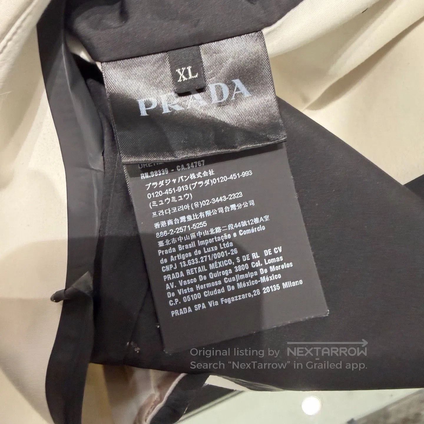 Prada Prada Red Label Space Cotton Hooded Vest. Size US XL / EU 56 / 4 - 8 Thumbnail