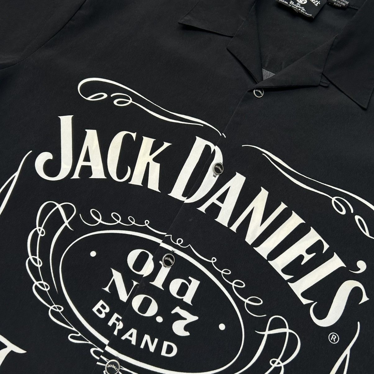 Vintage Vintage Jack Daniels 2005 Overprinted graphic button shirt Size US XL / EU 56 / 4 - 3 Thumbnail