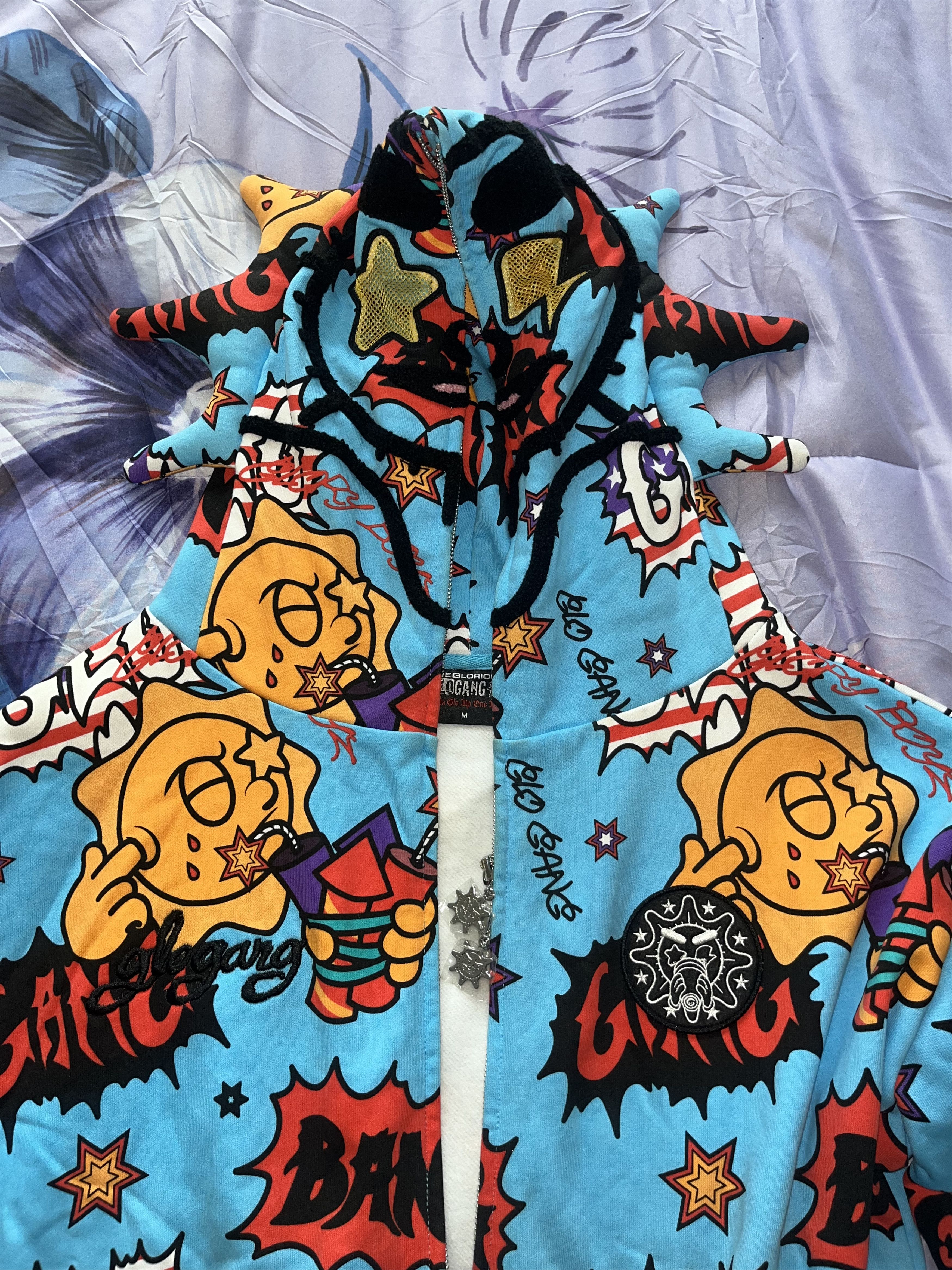 Glo Gang Glo Gang “Bang Bang” Jacket (blue & yellow) Size US M / EU 48-50 / 2 - 1 Thumbnail