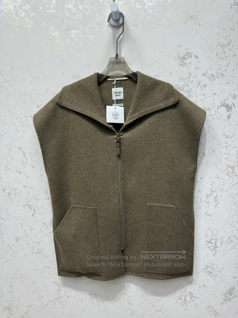 Hermes Hermes Cashmere Vest Jacket Size XXS / US 00 / IT 34 - 1 Thumbnail