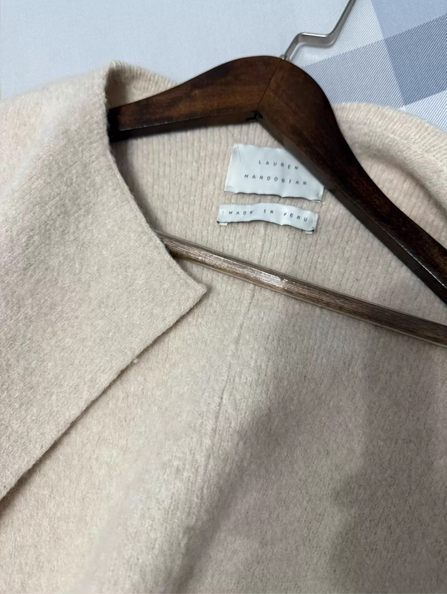 Lauren Manoogian Lauren Manoogian Alpaca Knit Heavy Coat Chic Casual 9/10 Size S / US 4 / IT 40 - 6 Thumbnail
