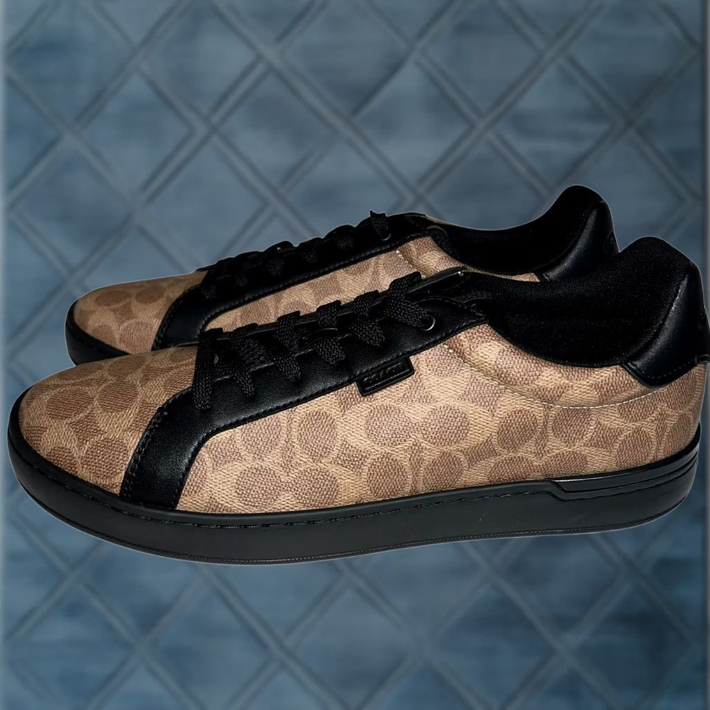Bape × Coach Coach x Bapesta Jacquard 'Black' | Grailed