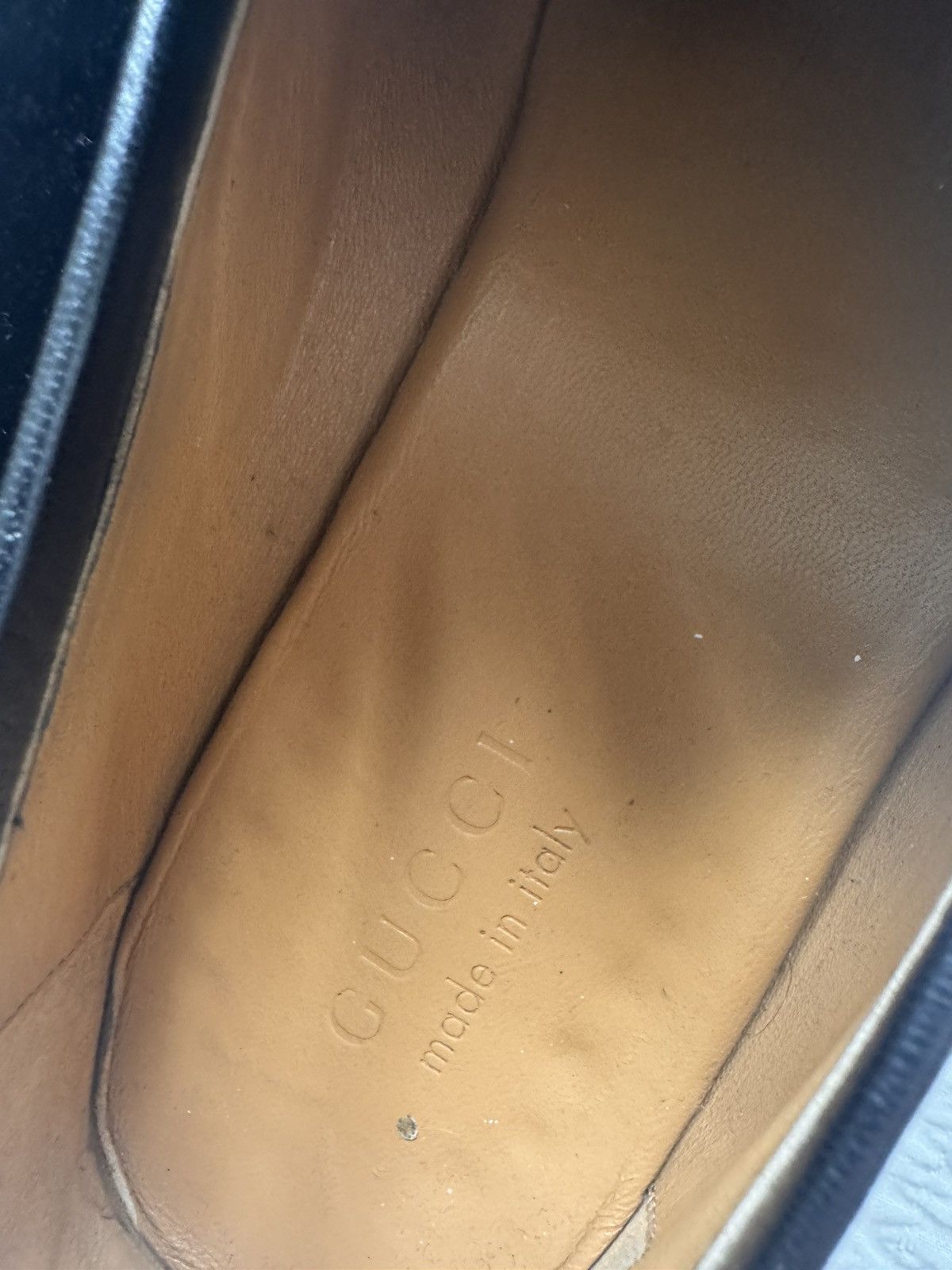 Gucci Gucci Jordaan GG Velvet Loafer - Black Size US 9.5 / EU 42-43 - 6 Thumbnail