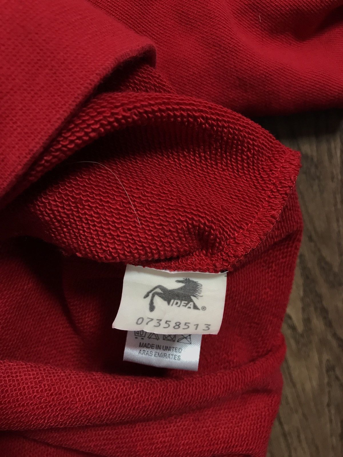 Ferrari × Vintage Vintage 2000s Ferrari Red Sweatshirt Size US M / EU 48-50 / 2 - 6 Thumbnail