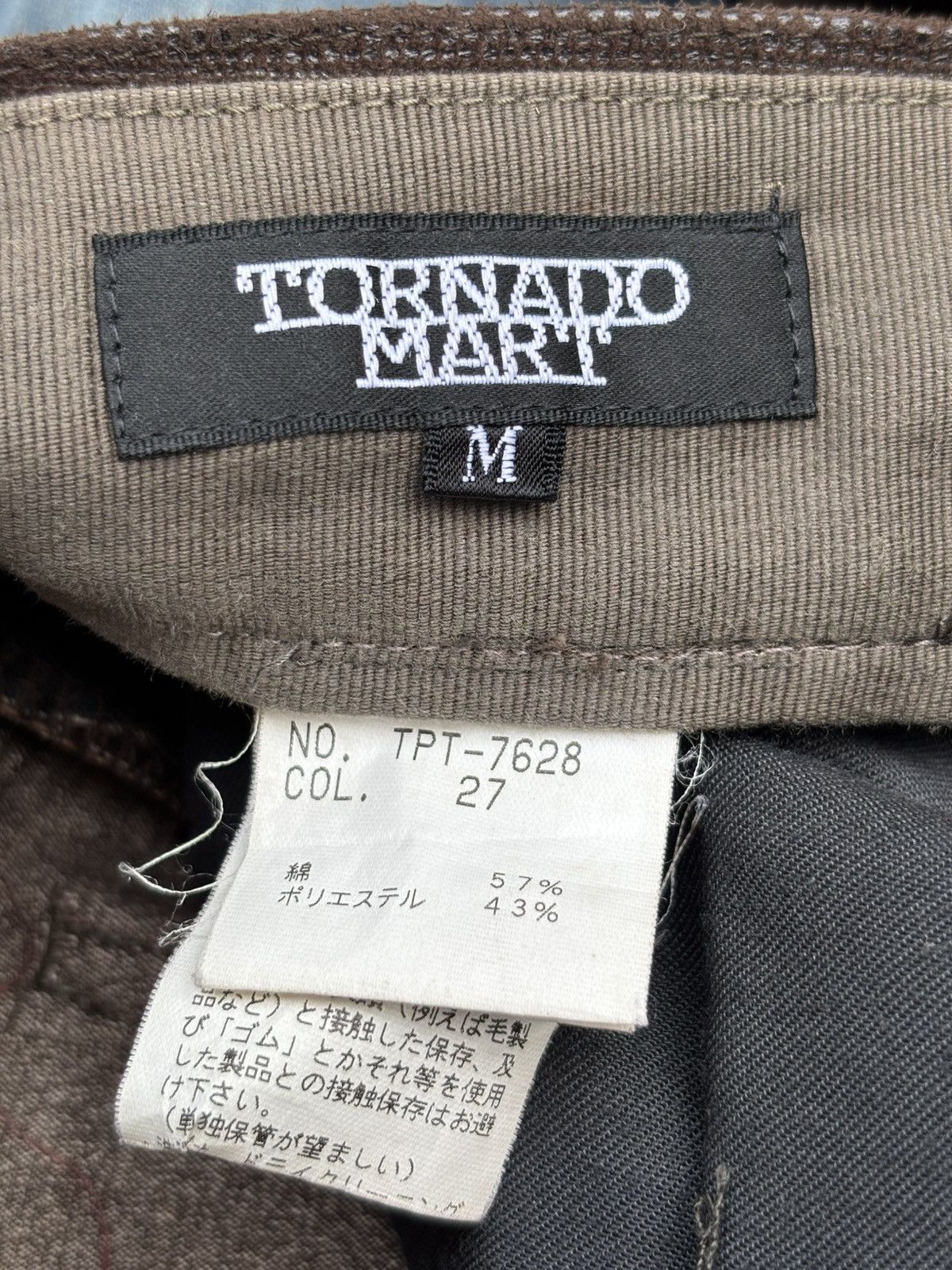 Tornado Mart Stingray Waxed Flare Pants Size US 30 / EU 46 - 6 Thumbnail