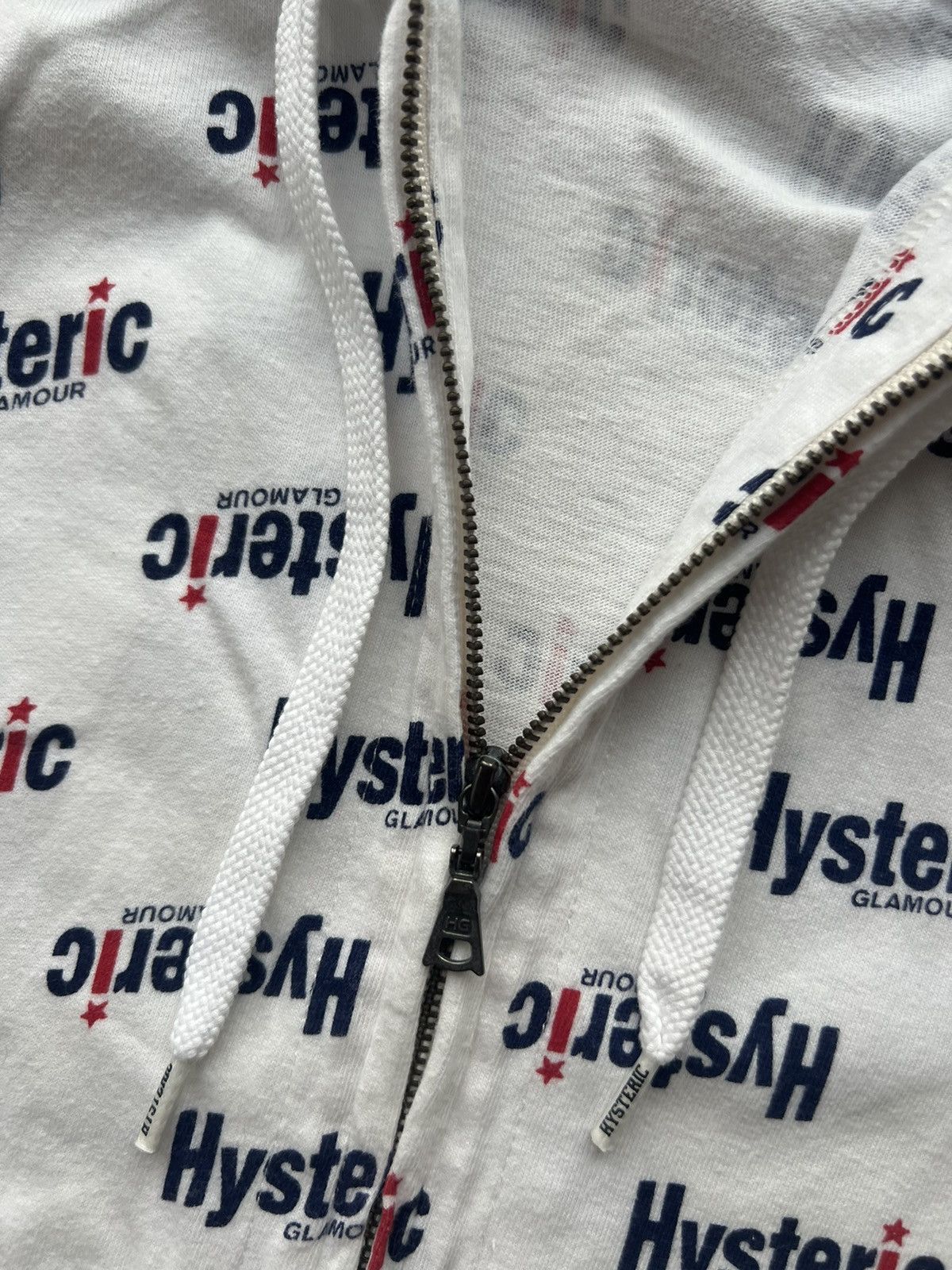 Hysteric Glamour HYSTERIC GLAMOUR MONOGRAM Y2K ZIP HOODIE VINTAGE Size US M / EU 48-50 / 2 - 8 Thumbnail
