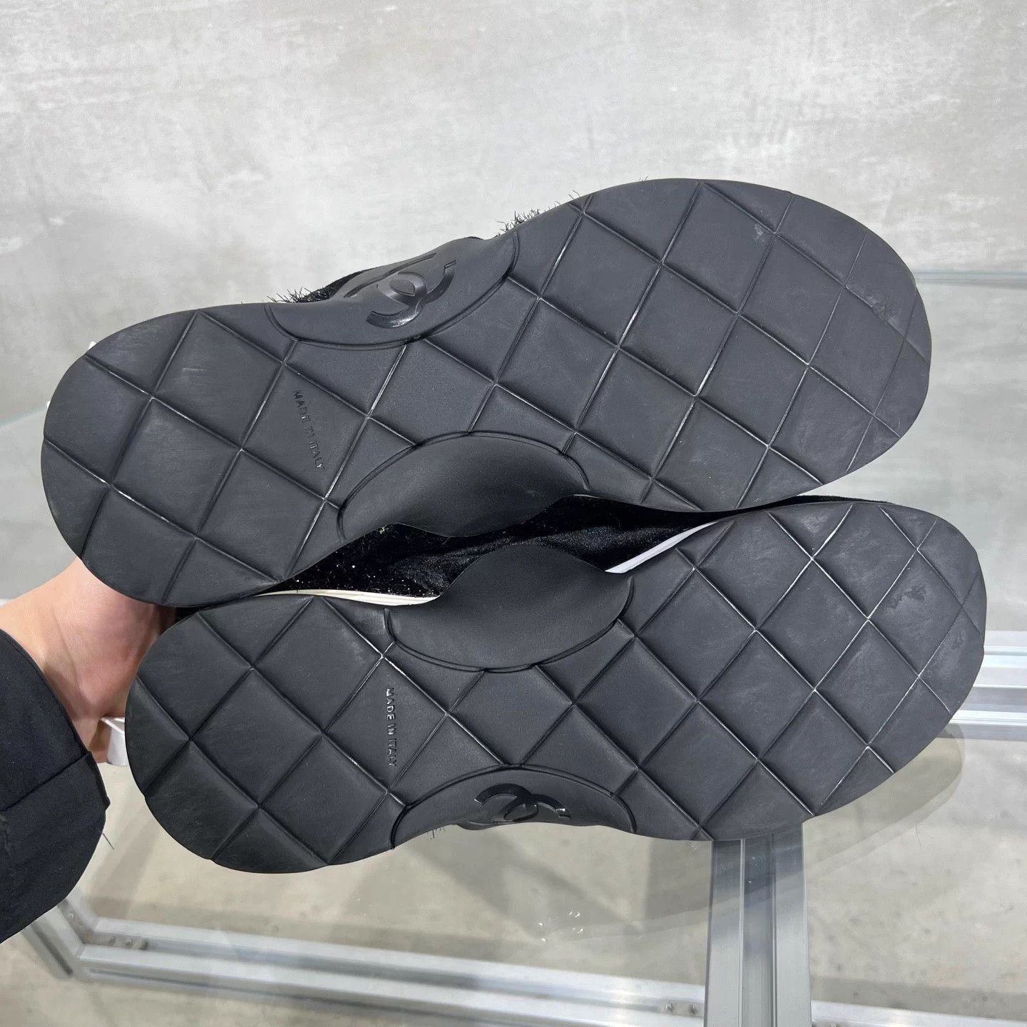 Chanel Chanel casual sneakers black 39 Size US 8 / IT 38 - 7 Thumbnail