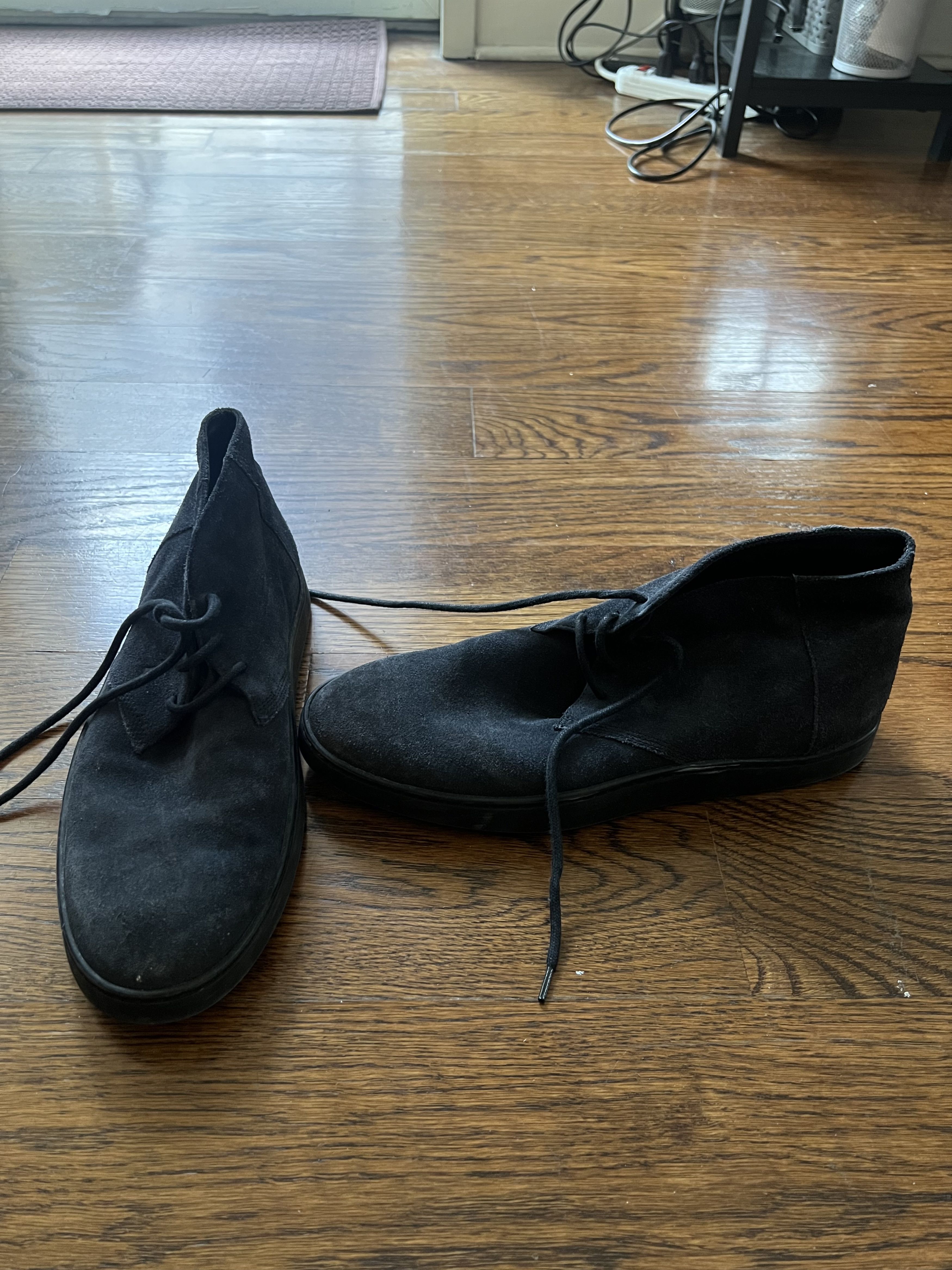 Tod's Tod’s Navy Suede Desert Chukka Boots Size US 8 / EU 41 - 5 Thumbnail