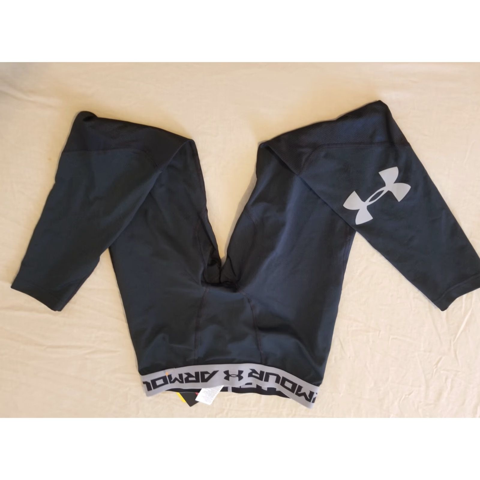 Under Armour Under Armour Pants Mens L Black Athletic Sweatpants Workout Gym Size US 33 - 4 Thumbnail