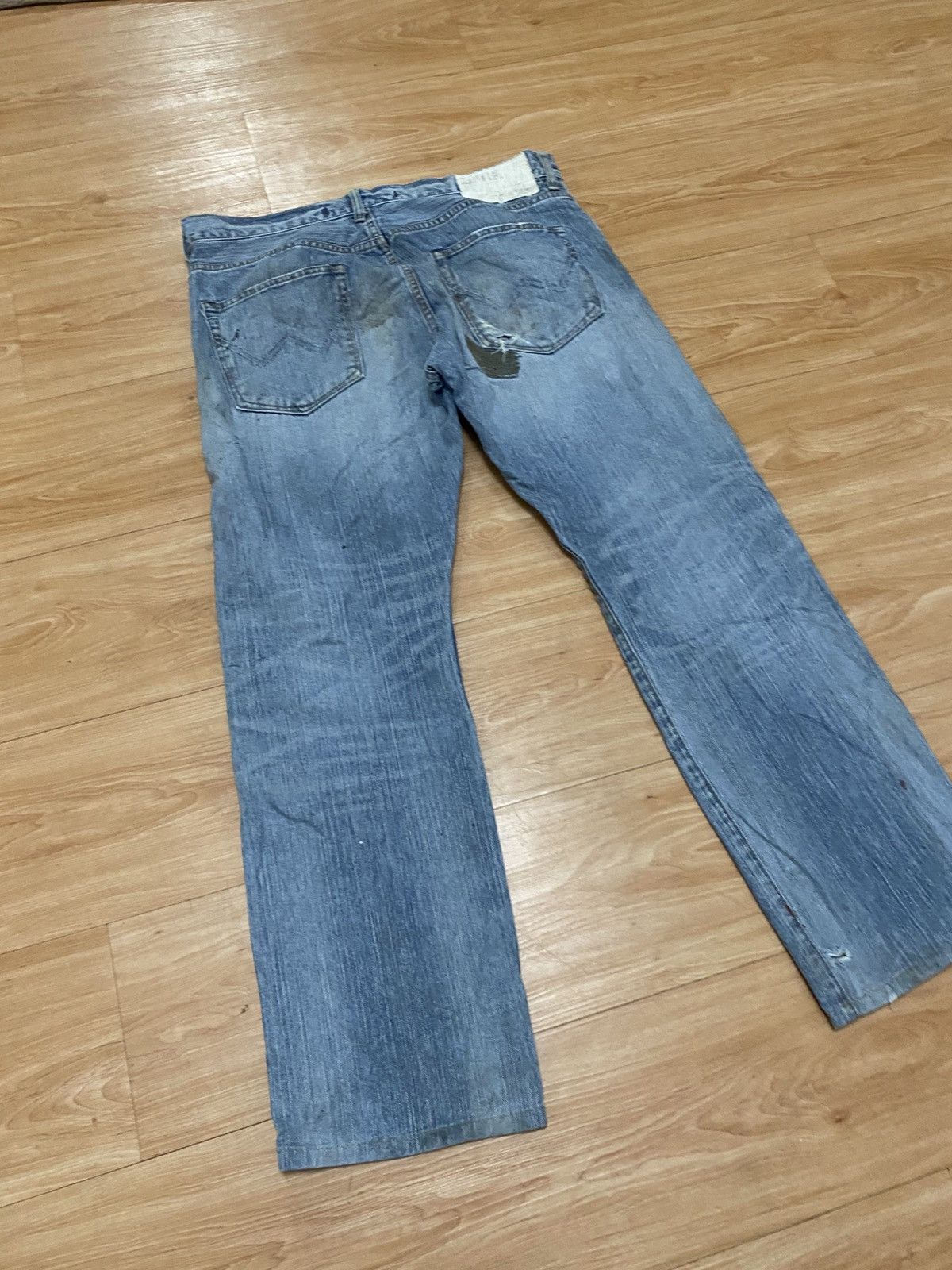 Edwin × Japanese Brand Edwin exclusive vintage model xv distressed style Size US 36 / EU 52 - 13 Thumbnail