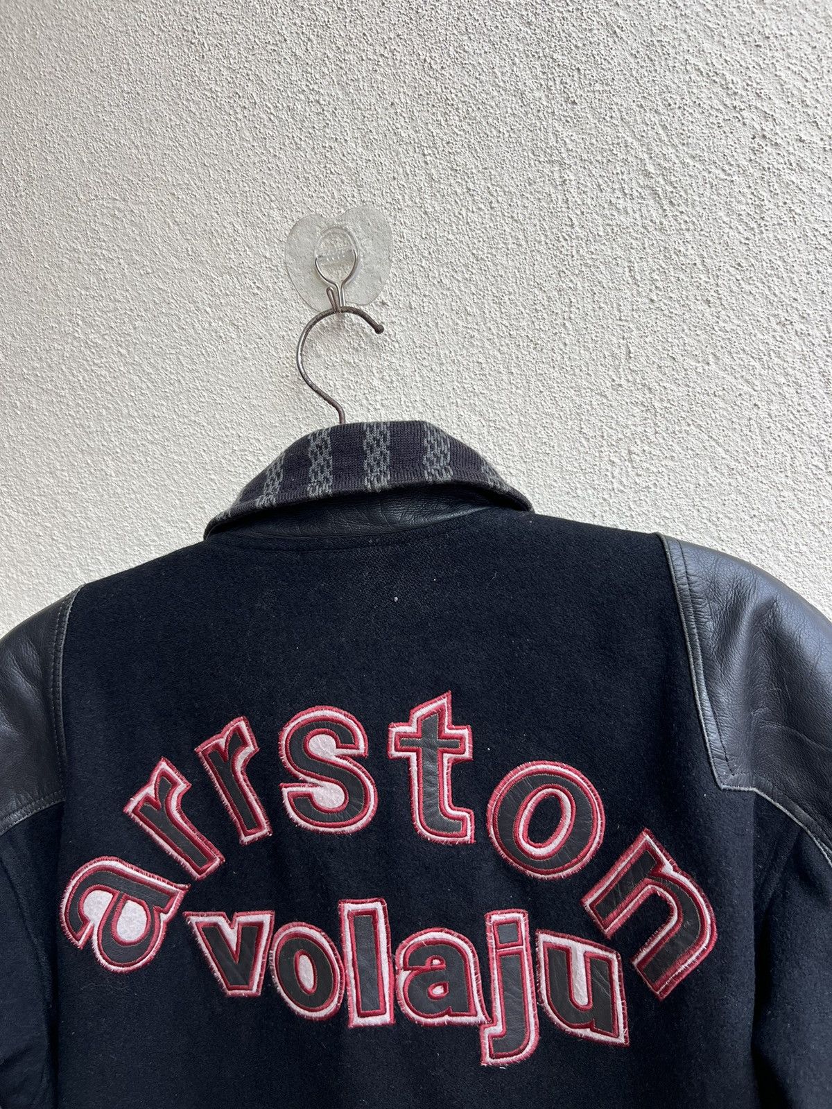 Leather Vintage Arrston Volaju Japan Distress Hybrid Leather Jacket Size US M / EU 48-50 / 2 - 16 Thumbnail