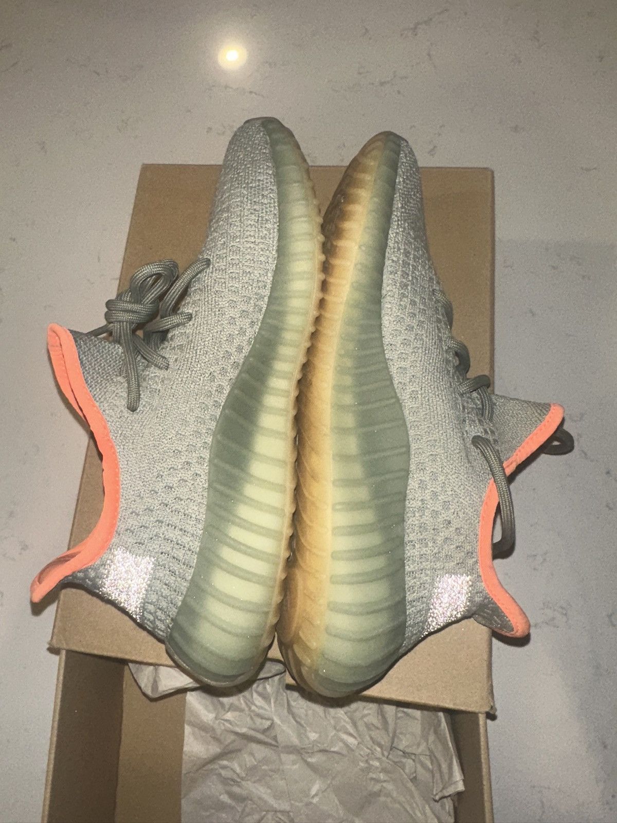 Yeezy Yeezy Boost 350 V2 Desert Sage Size US 5.5 / IT 35.5 - 4 Thumbnail