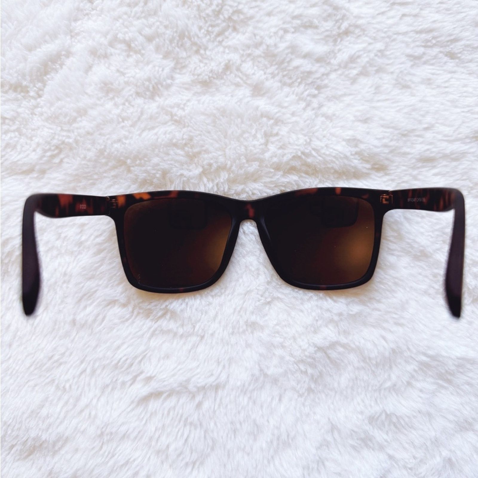 Other Otto Tortoise Brown Angular Frame Sunglasses Size ONE SIZE - 8 Thumbnail