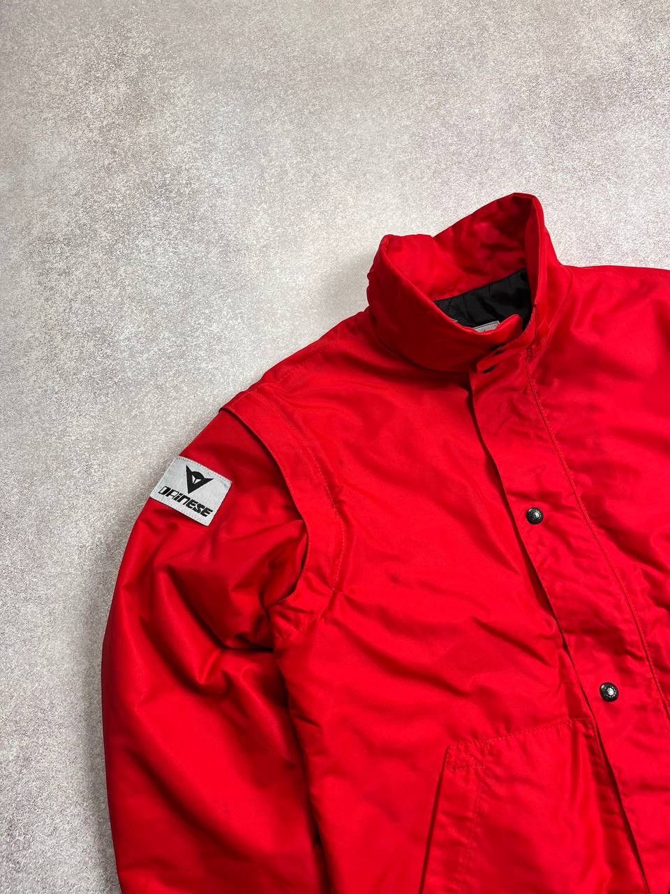 Dainese × Vintage Vintage 2in1 Dainese Red Moto Modular Jacket L Y2K Size US L / EU 52-54 / 3 - 7 Thumbnail