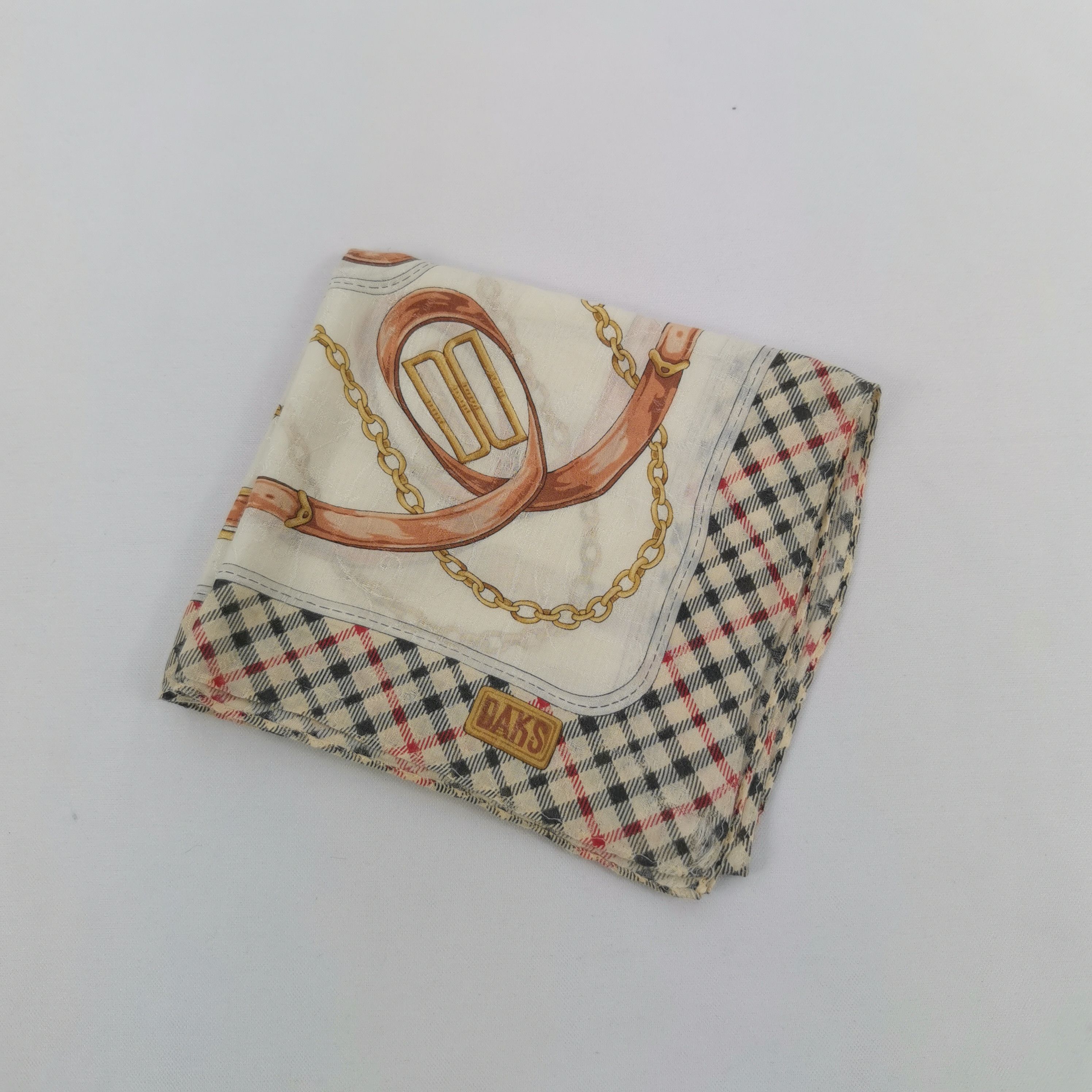 DAKS Vintage DAKS London Handkerchief Neckerchief Bandana Size ONE SIZE - 4 Thumbnail