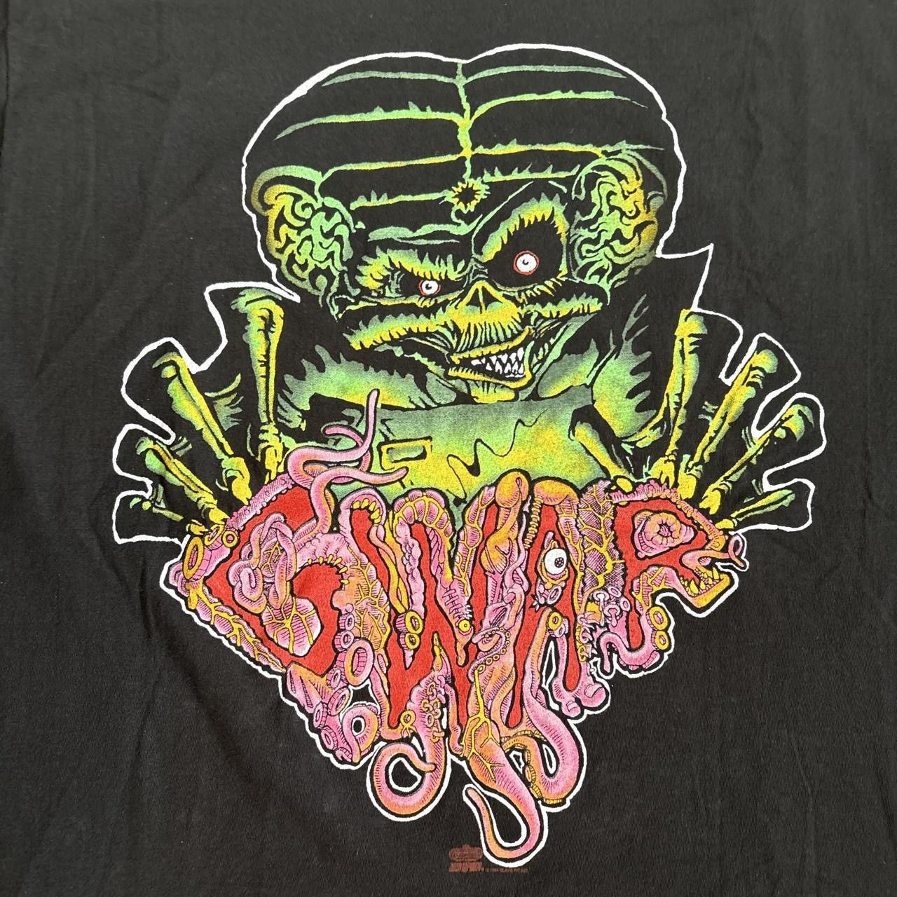 Hanes Gwar Vintage 1994 I Died On The Flesh Column T Shirt Size US XL / EU 56 / 4 - 4 Thumbnail