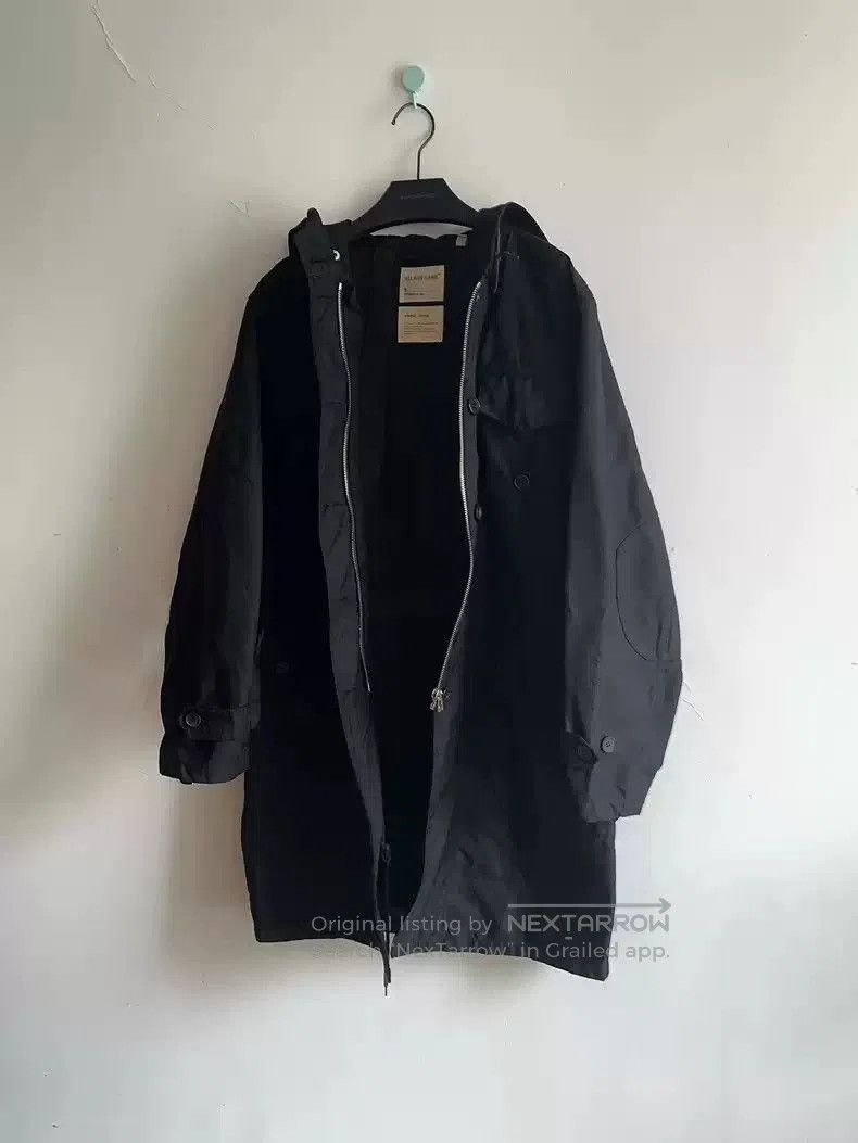 Helmut Lang Rare Archive Helmut Lang Leather Facemask Wool Coat