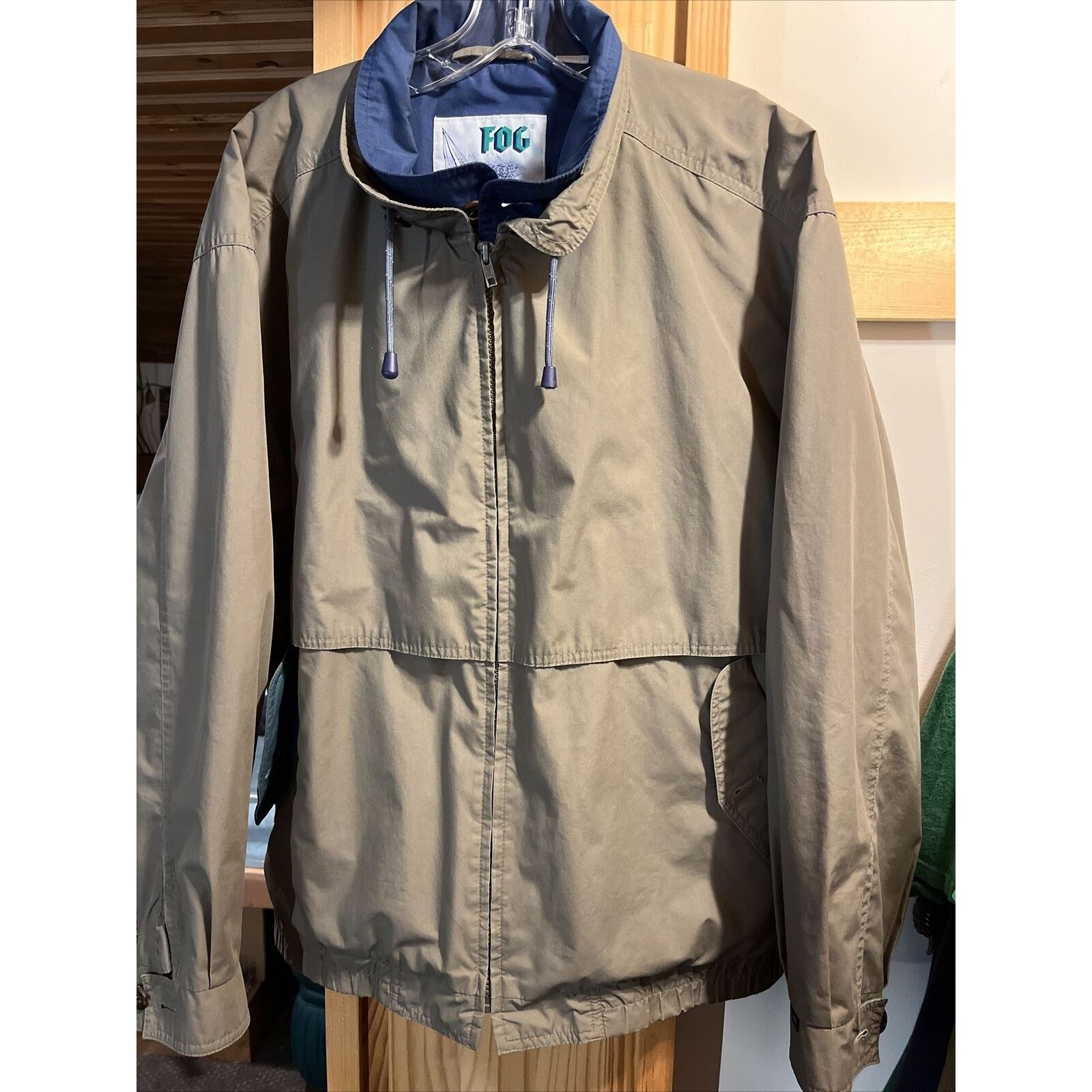 London Fog London Fog Vintage Men’s L Gray Full Zip Windbreaker Jacket Size US L / EU 52-54 / 3 - 16 Thumbnail