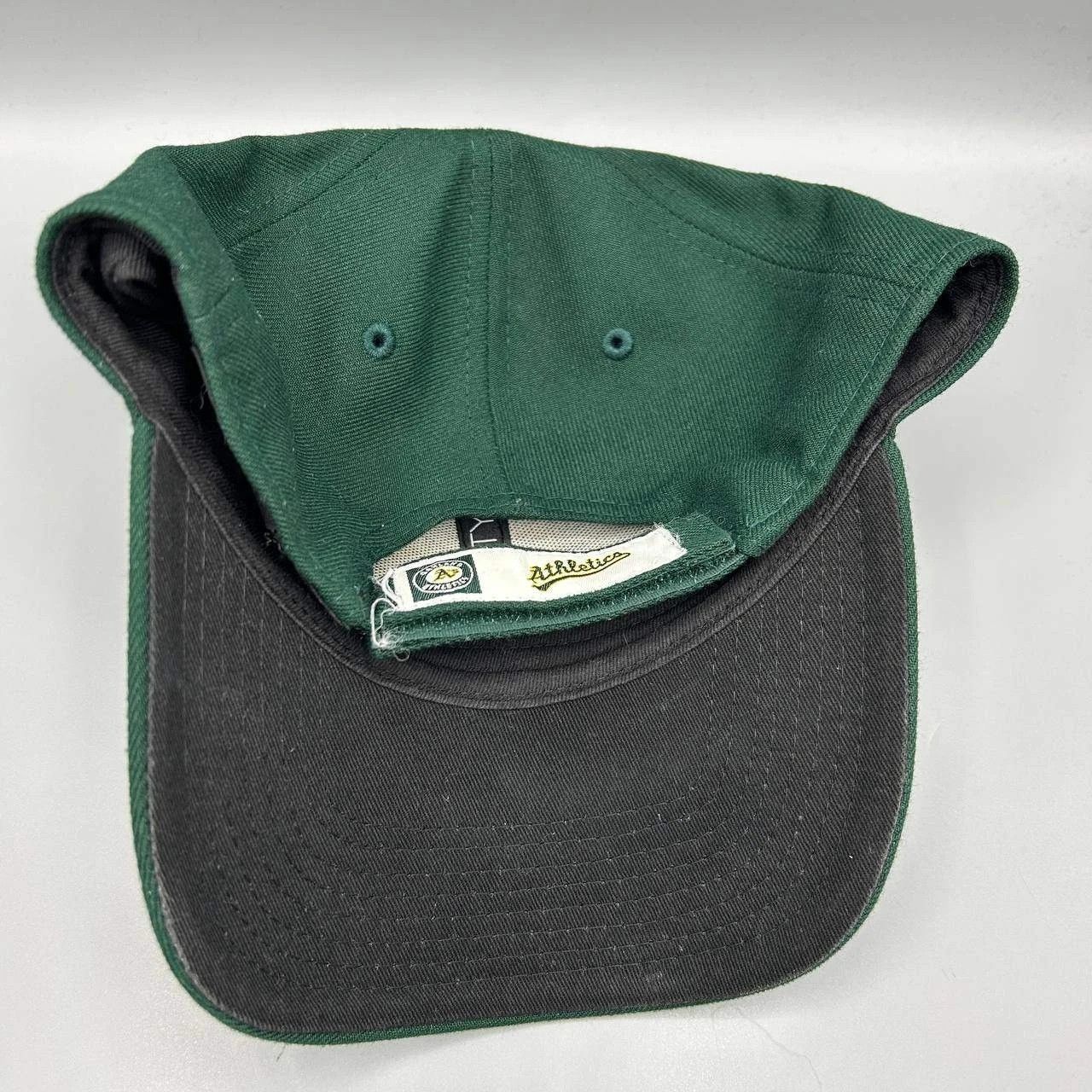 New Era Oakland Athletics Hat Men Green Embroidered Strap Back Cap Size ONE SIZE - 4 Thumbnail