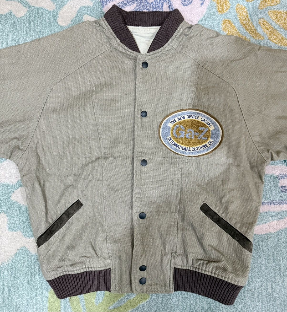 Other Ga-z (blue way) japan vintage bomber jacket Size US M / EU 48-50 / 2 - 1 Thumbnail