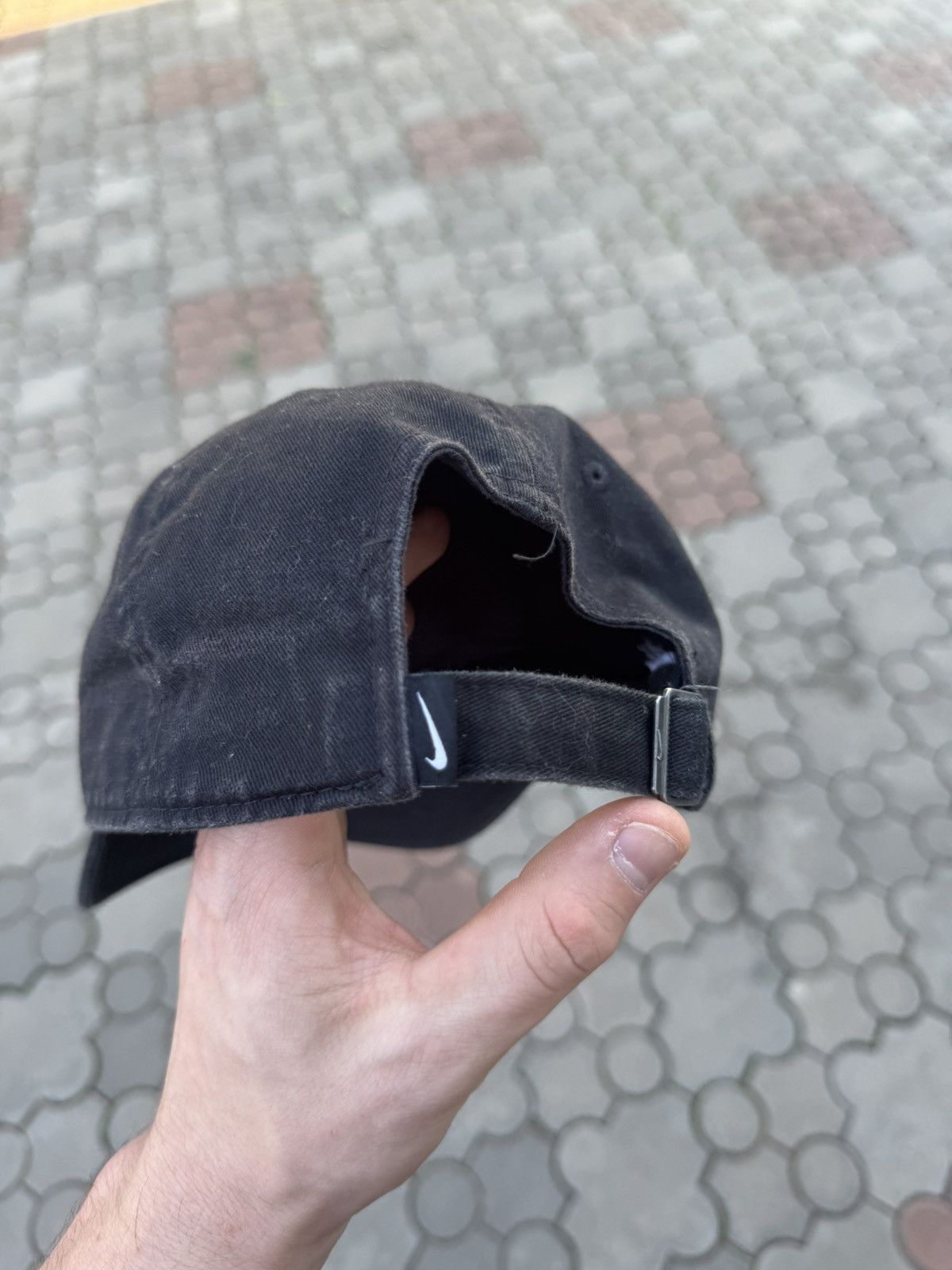 Nike Vintage Nike Swoosh Cap Y2K style Size ONE SIZE - 2 Thumbnail