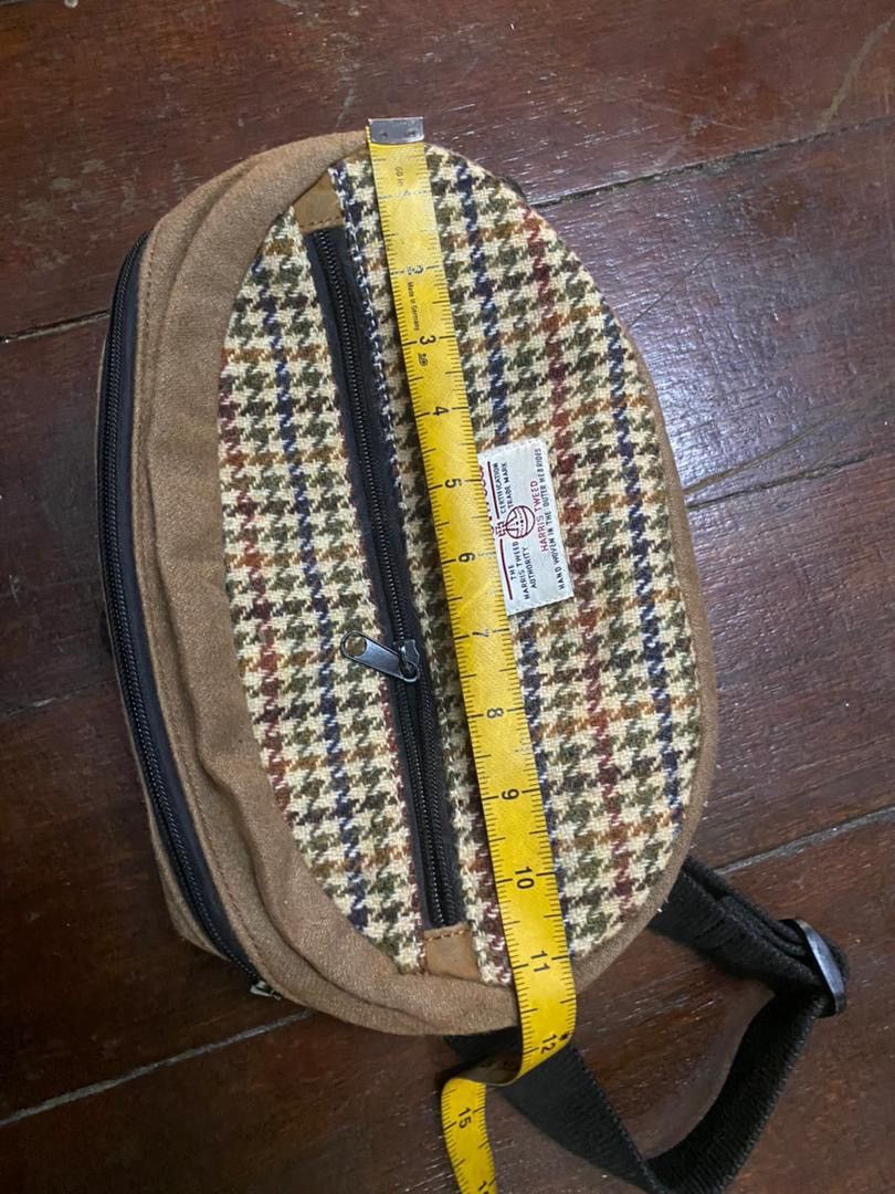 Designer × Harris Tweed Unisex🔥Harris tweed waist bag Size ONE SIZE - 8 Thumbnail