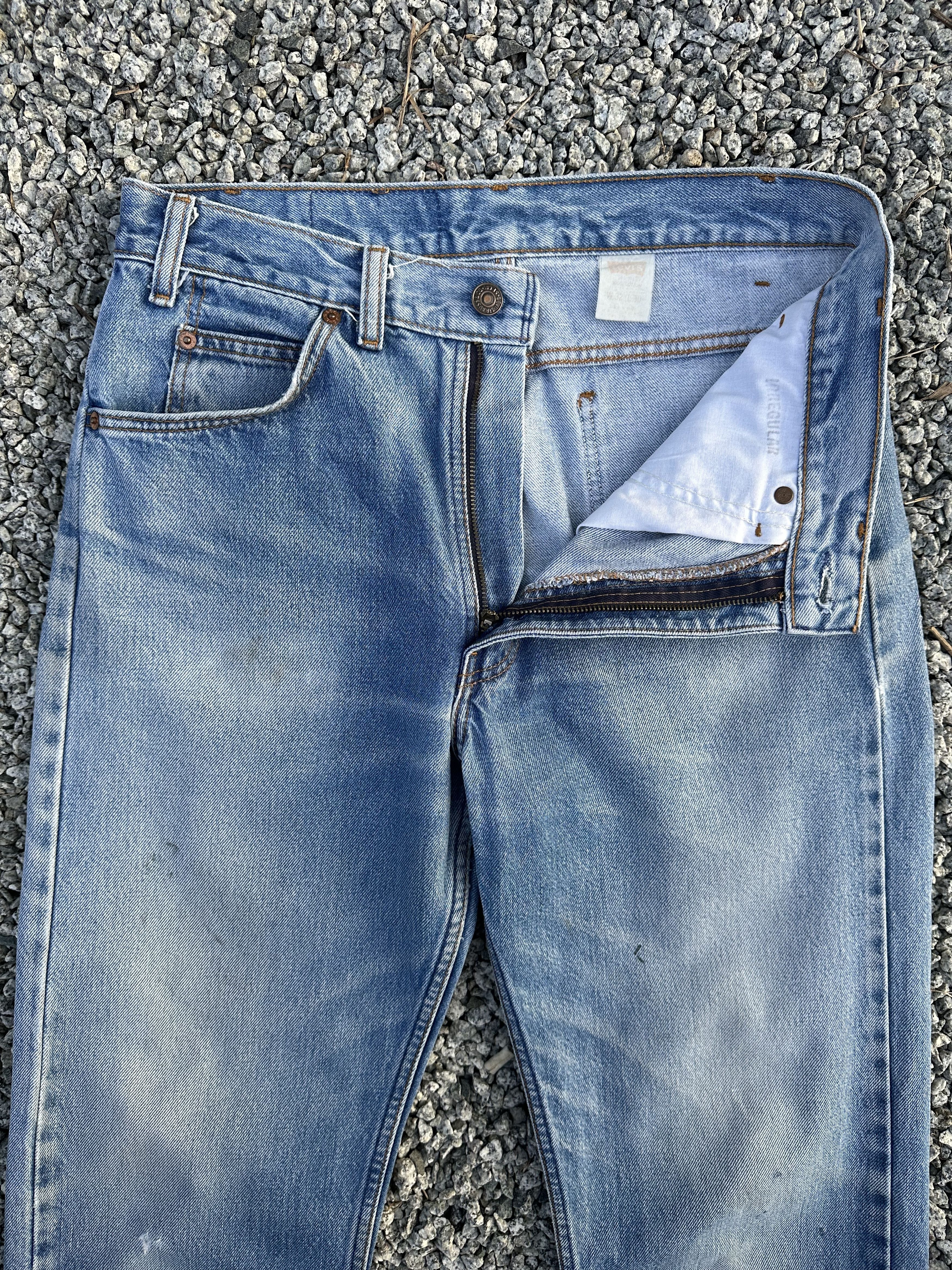 Levi's Vintage 80s Levi’s 505 Orange Tab Faded Distressed Jeans Size US 30 / EU 46 - 3 Thumbnail