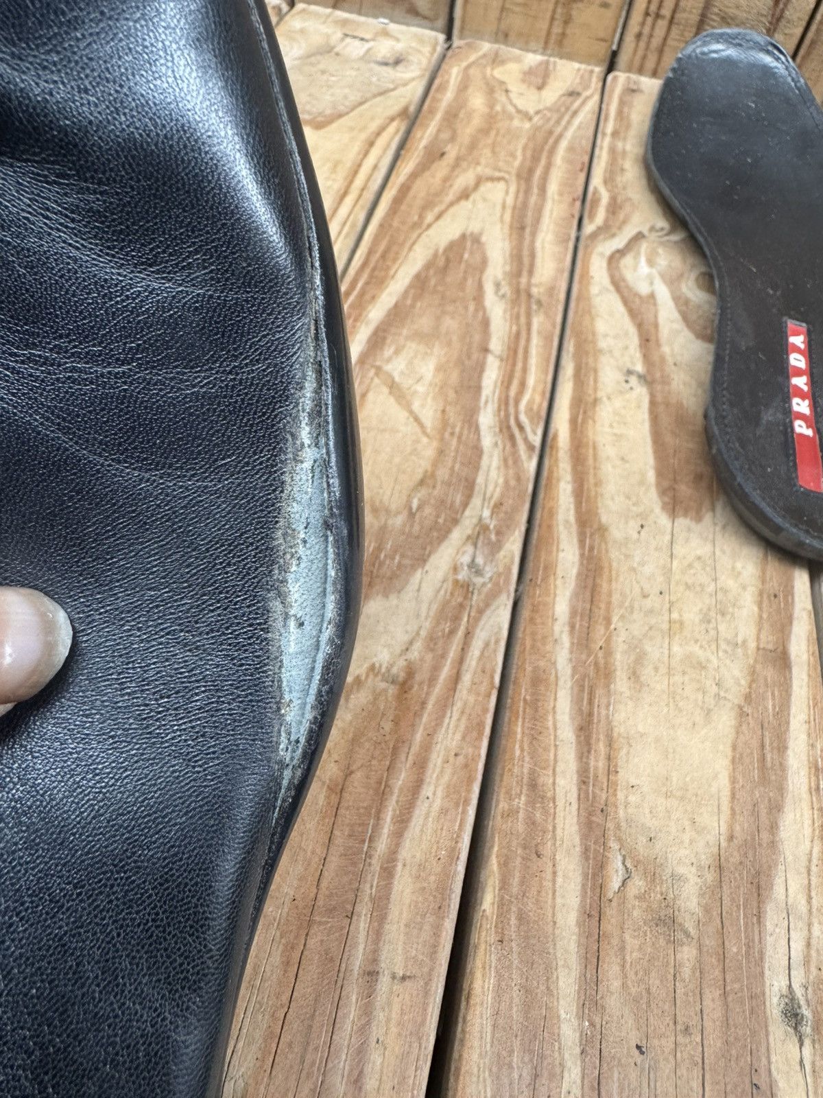 Prada PRADA Sports Black Black Women’s Boots USA 8.5 UK 5.5 Size US 8.5 / IT 38.5 - 17 Thumbnail