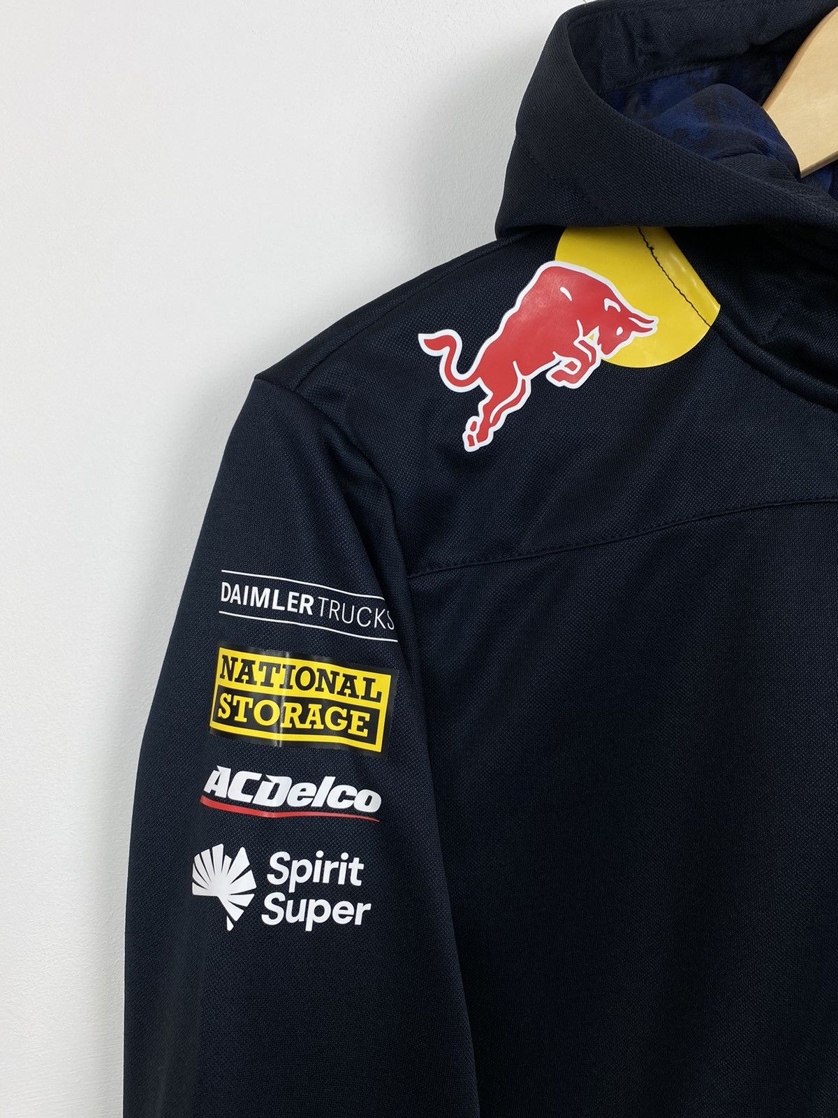 Red Bull Red Bull Racing Team Full Zip Hoodie Jacket Multi-logo Blue Size XL / US 12-14 / IT 48-50 - 3 Thumbnail
