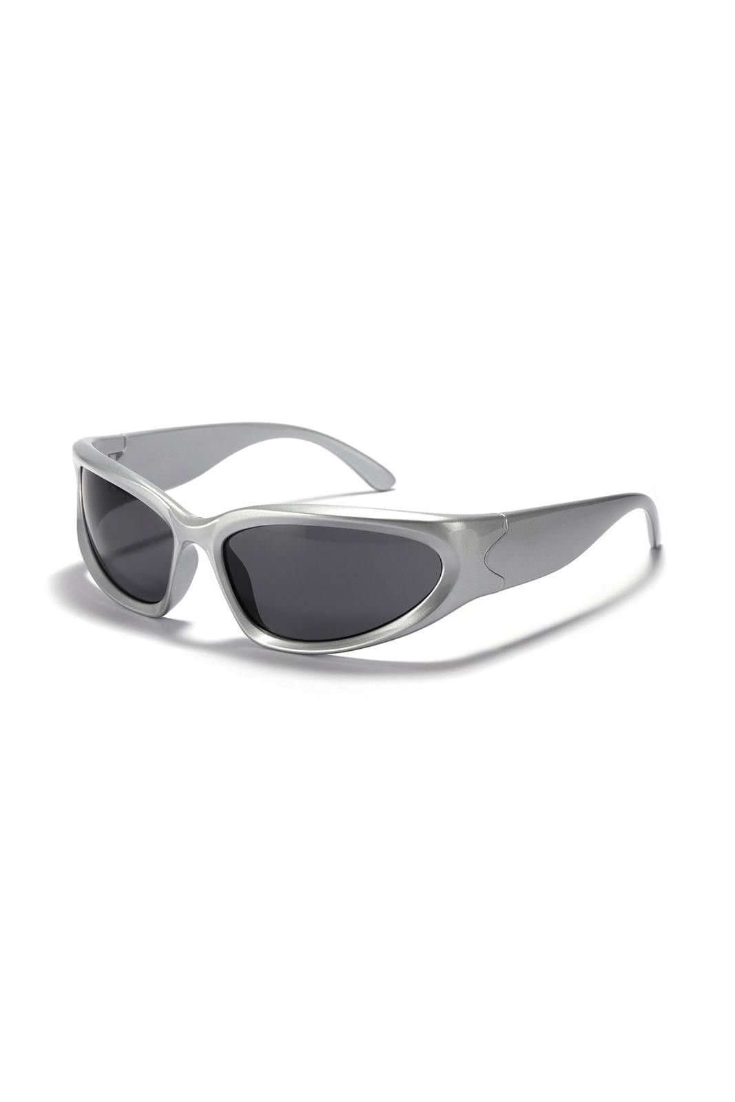Japanese Brand Rare Vtg Vintage Y2k Futuristic Sliver Sunglasses Unisex OS Size ONE SIZE - 4 Thumbnail