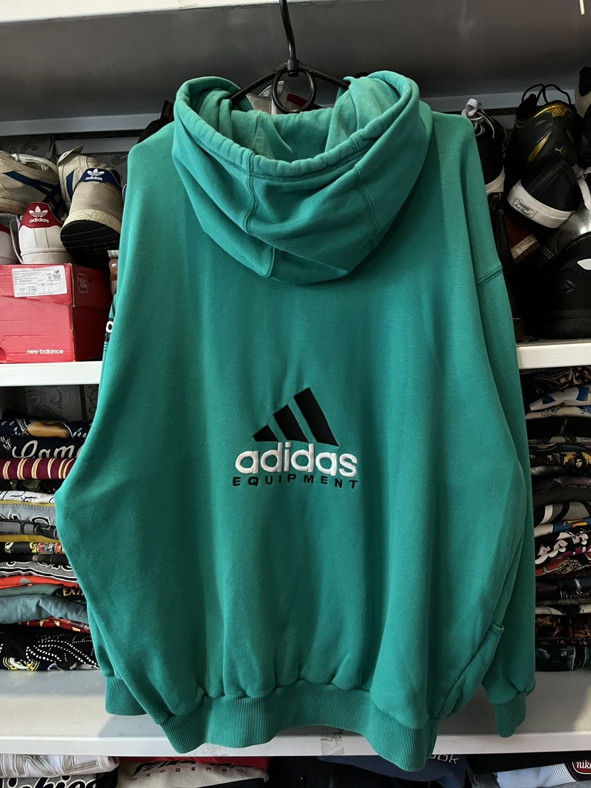 Adidas Vintage Adidas Equimpent Zip Hoodie 90s Size US M / EU 48-50 / 2 - 3 Thumbnail