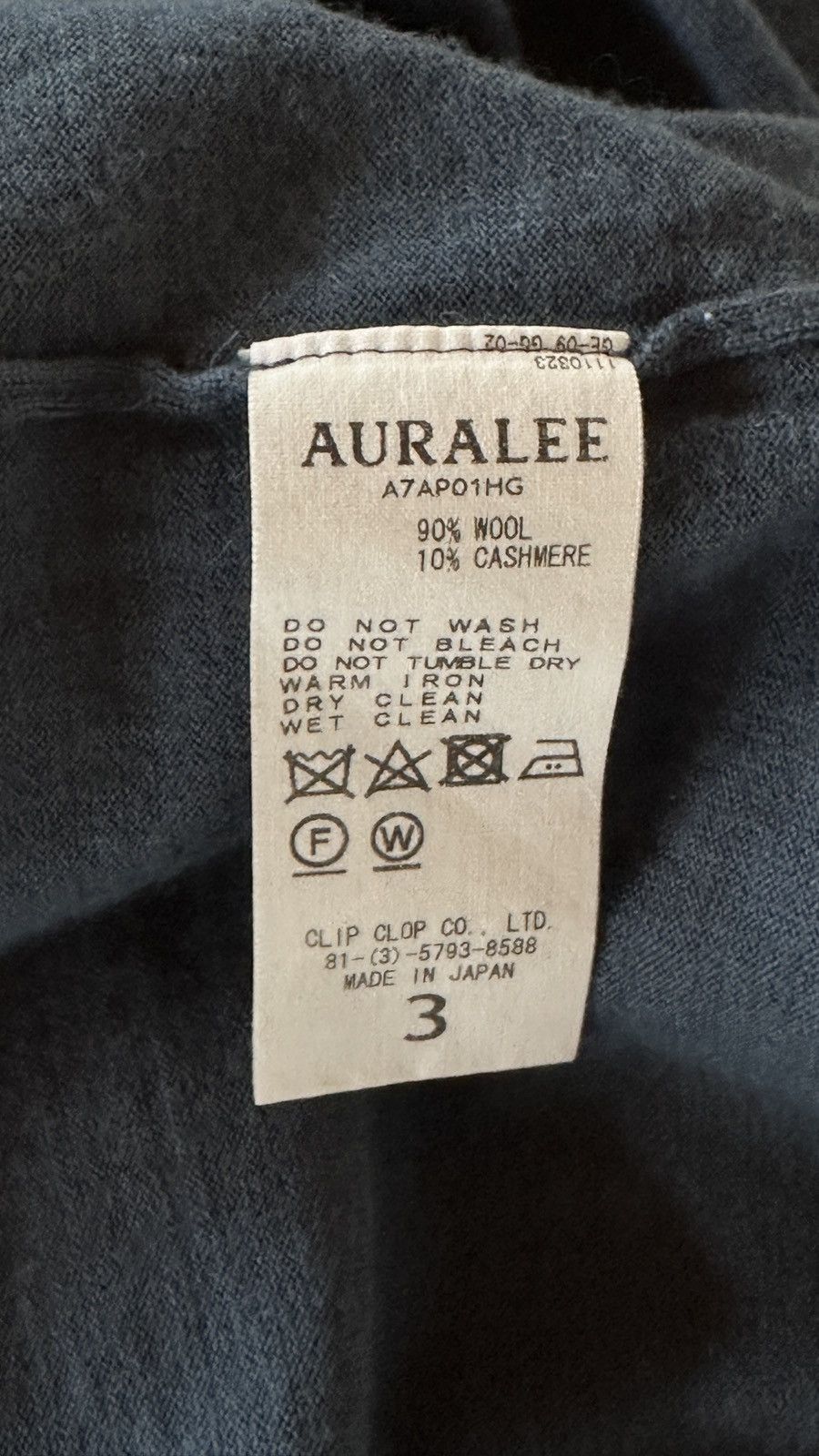 Auralee Auralee soft wool cashmere sweater Size US M / EU 48-50 / 2 - 3 Thumbnail