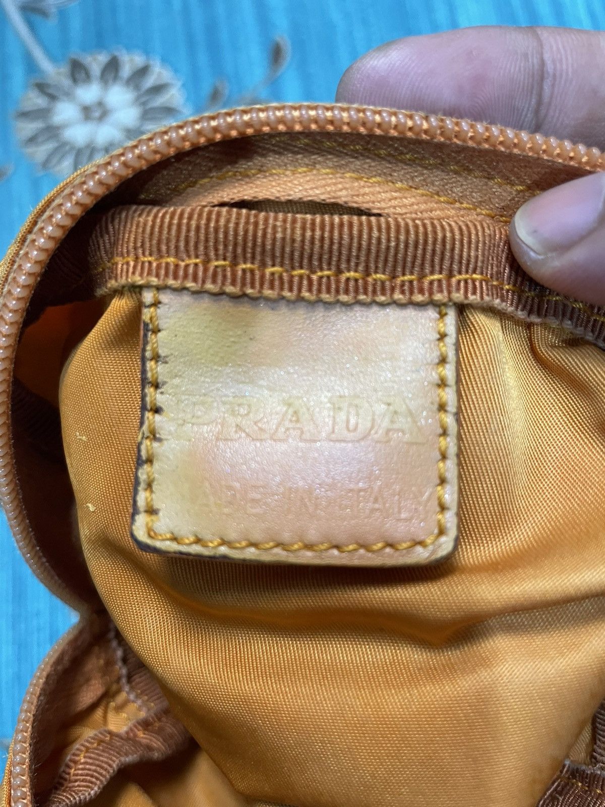 Prada Authentic Prada Nylon Mini Pouch / Makeup Size ONE SIZE - 7 Thumbnail