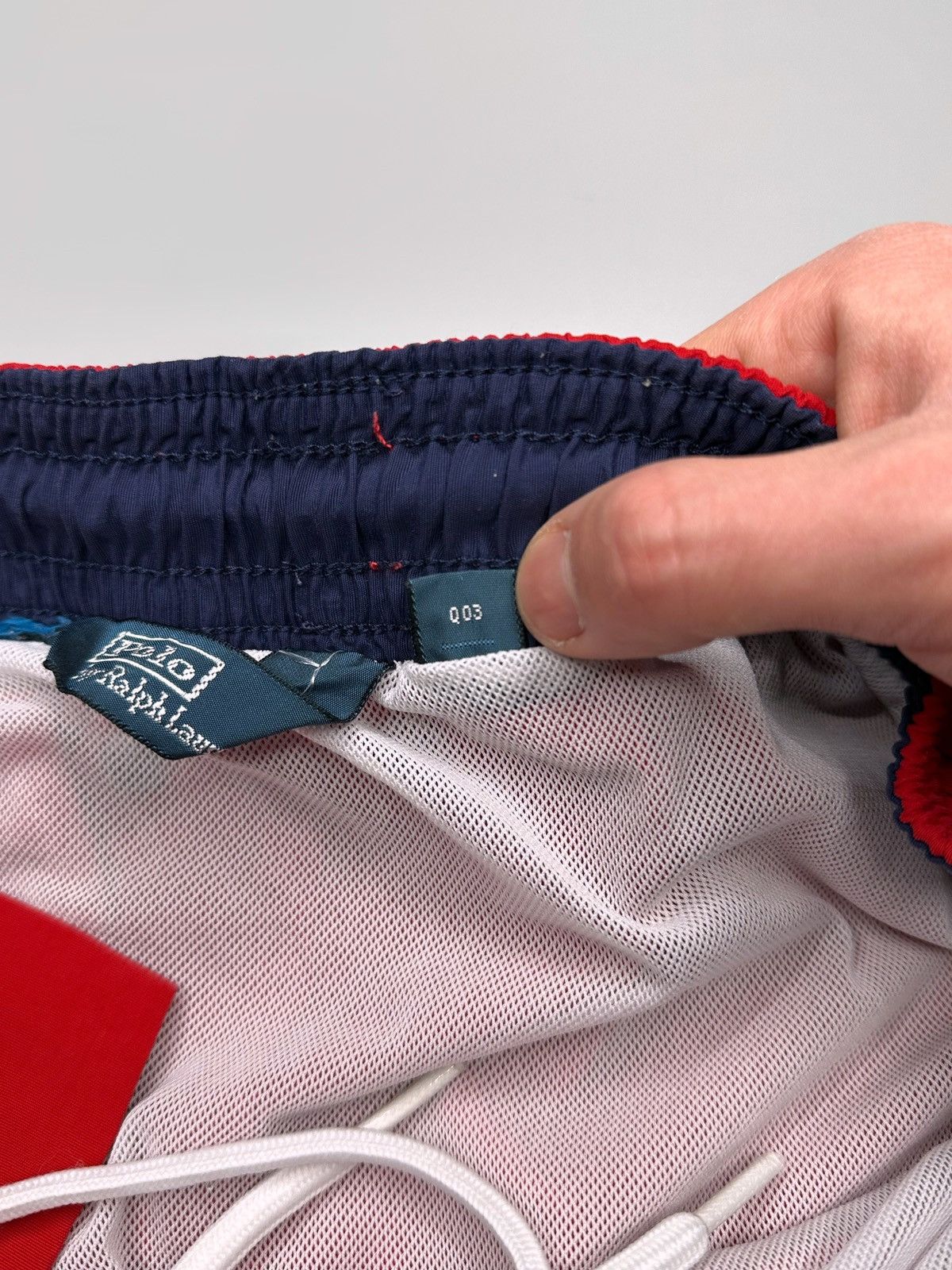 Polo Ralph Lauren Vintage Polo Ralph Lauren Nylon Red Shorts Size US 30 / EU 46 - 7 Thumbnail