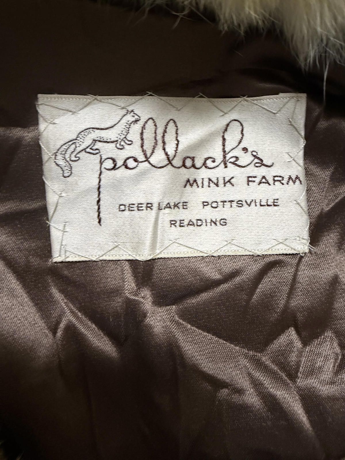 Other VINTAGE POLLACK FURS MID LENGTH COAT Size ONE SIZE - 2 Thumbnail