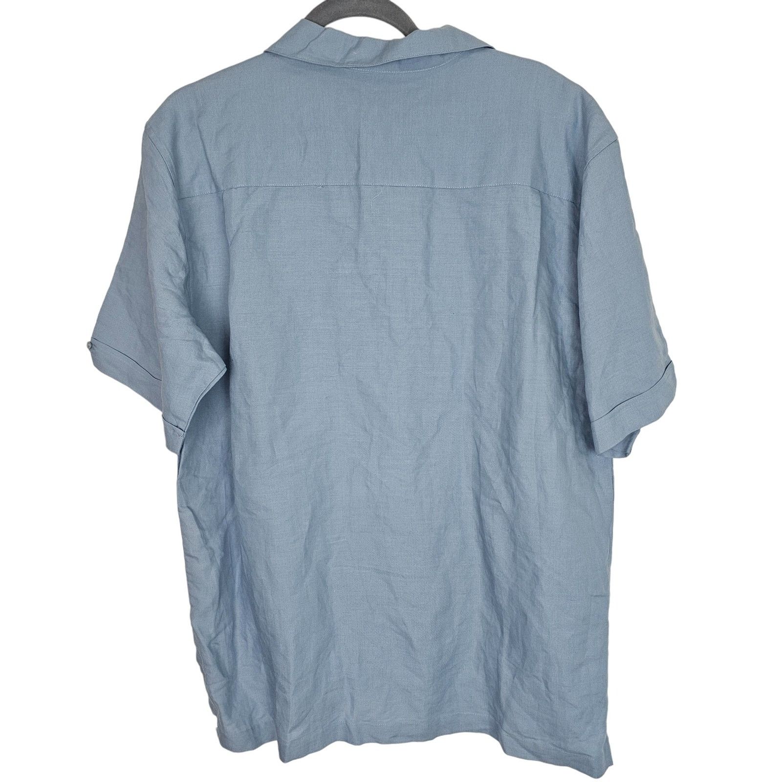 Cubavera Cubavera Mens Button Shirt Size L Resortwear Travel Beach Size US L / EU 52-54 / 3 - 6 Thumbnail