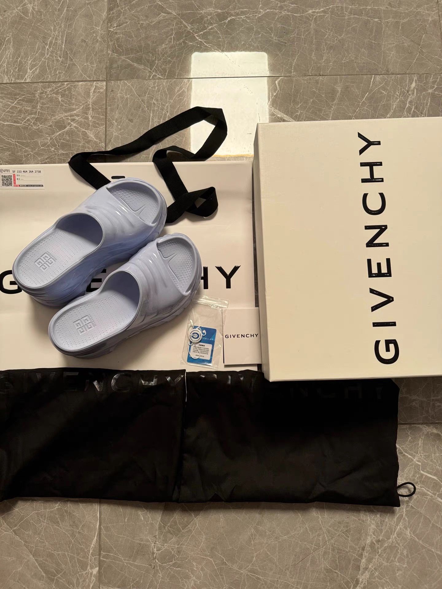 Givenchy Givenchy Marshmallow Wedge Slides K6 Size US 7 / IT 37 - 8 Thumbnail