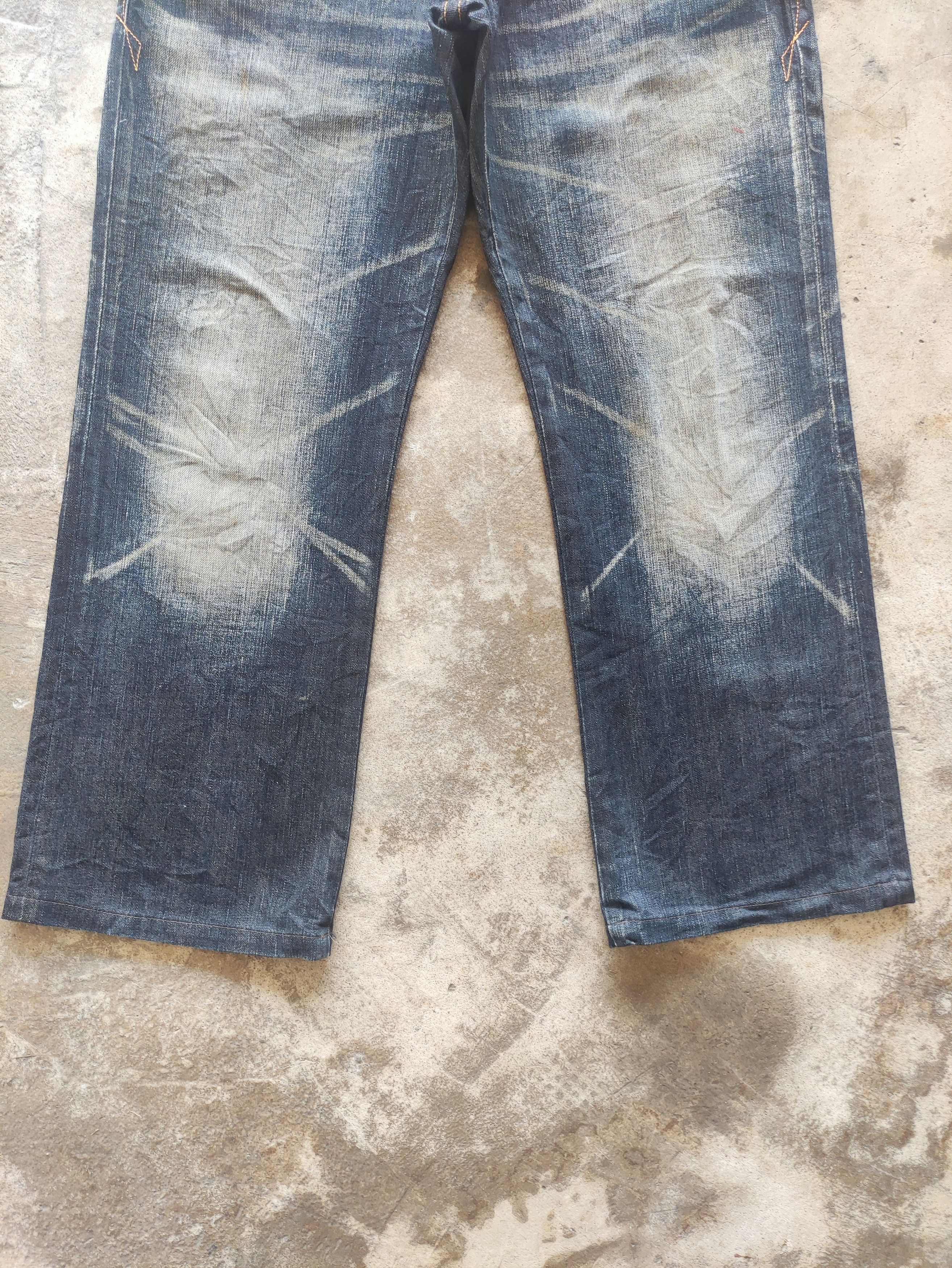 Edwin Vintage Edwin Brand Faded Baggy Denim Pants Size US 34 / EU 50 - 4 Thumbnail