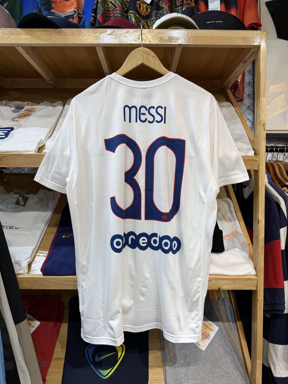 Nike PSG 2021-22 "Messi No.30" Nike T-shirt Size US XL / EU 56 / 4 - 2 Thumbnail