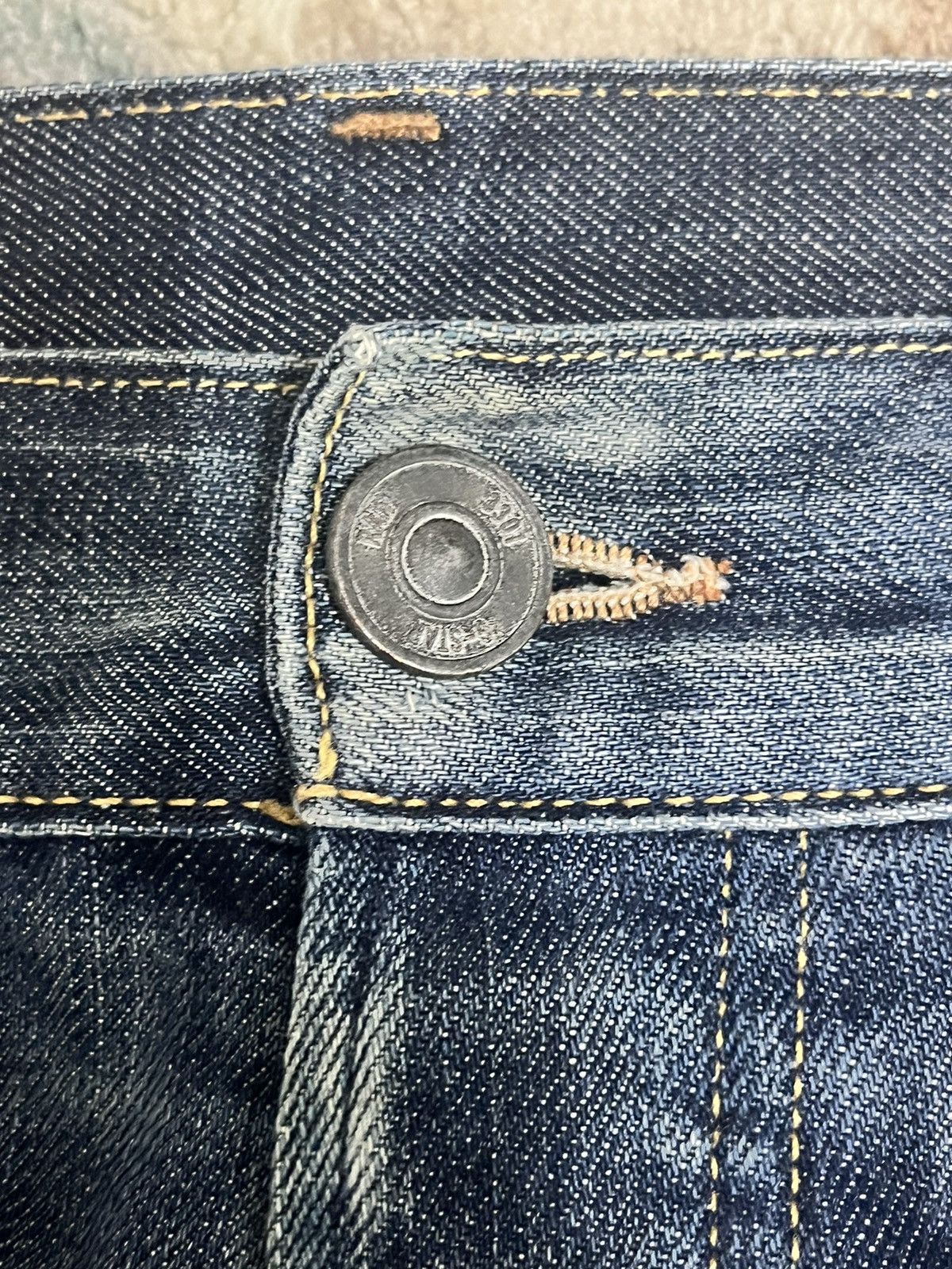 G-Star Vintage Gstar Raw Distress Style Jeans Size US 34 / EU 50 - 8 Thumbnail
