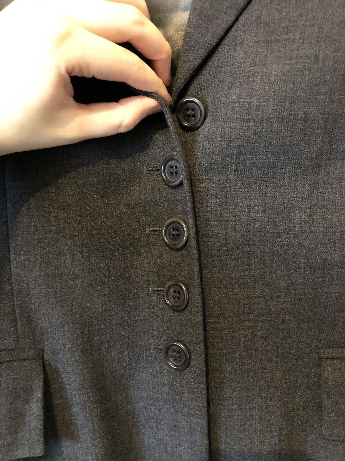 Escada Blazer Escada By Margaretha Ley wool Size L / US 10 / IT 46 - 2 Thumbnail