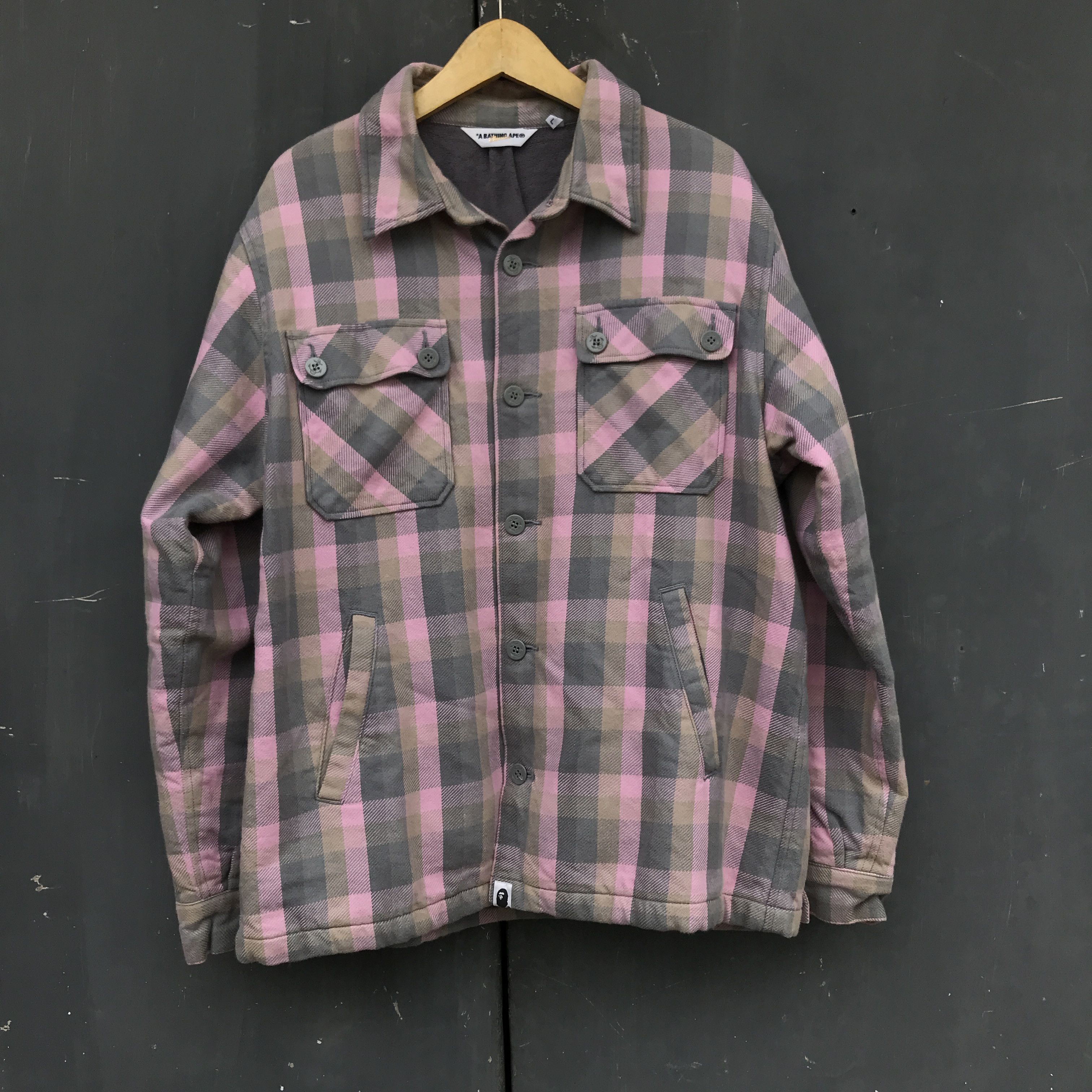 A Barhing Ape Flannel Jacket
