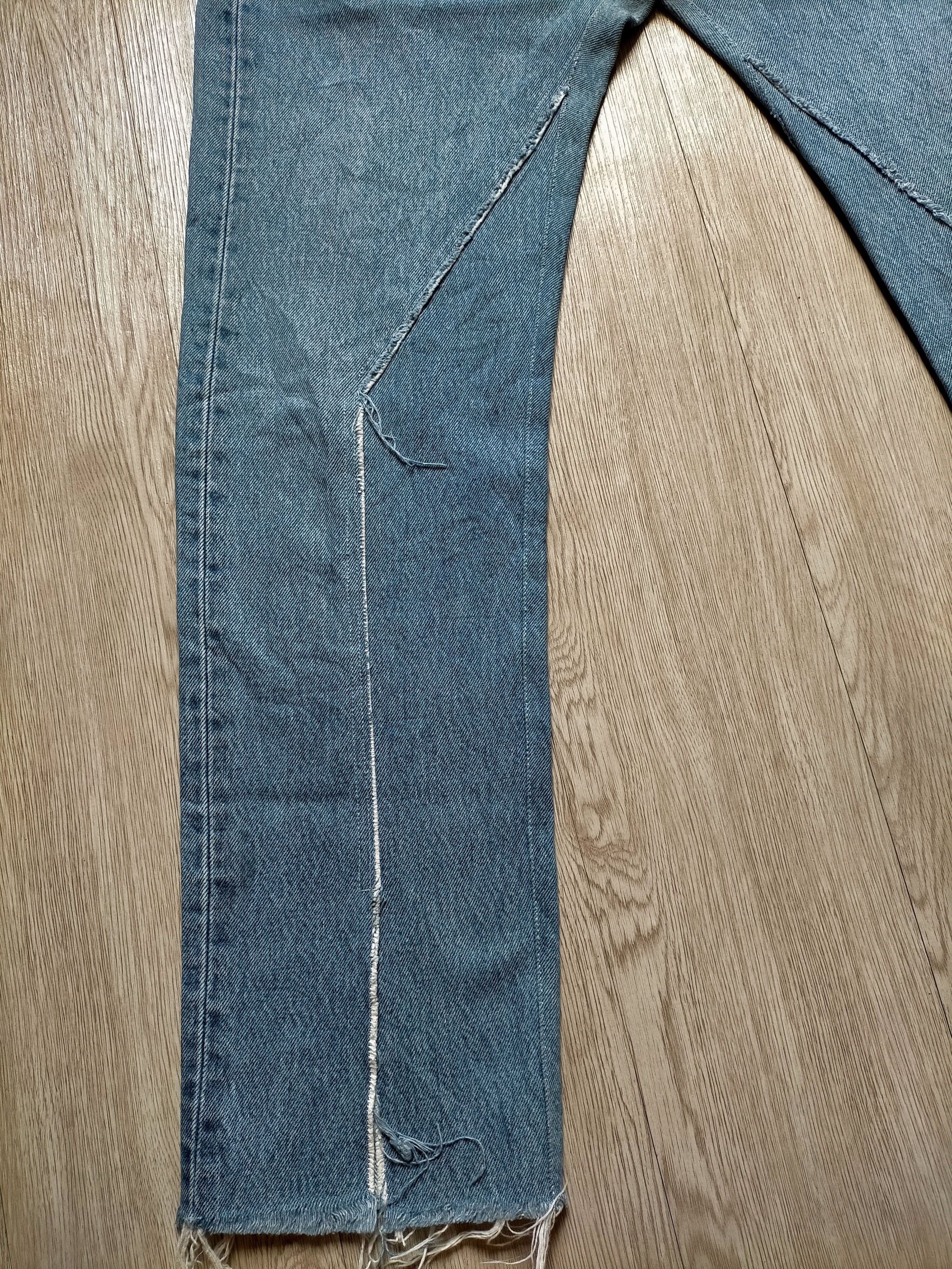 Levi's Vintage Levis 501 x Old Park Upcycle Blue Jeans Size US 30 / EU 46 - 9 Thumbnail