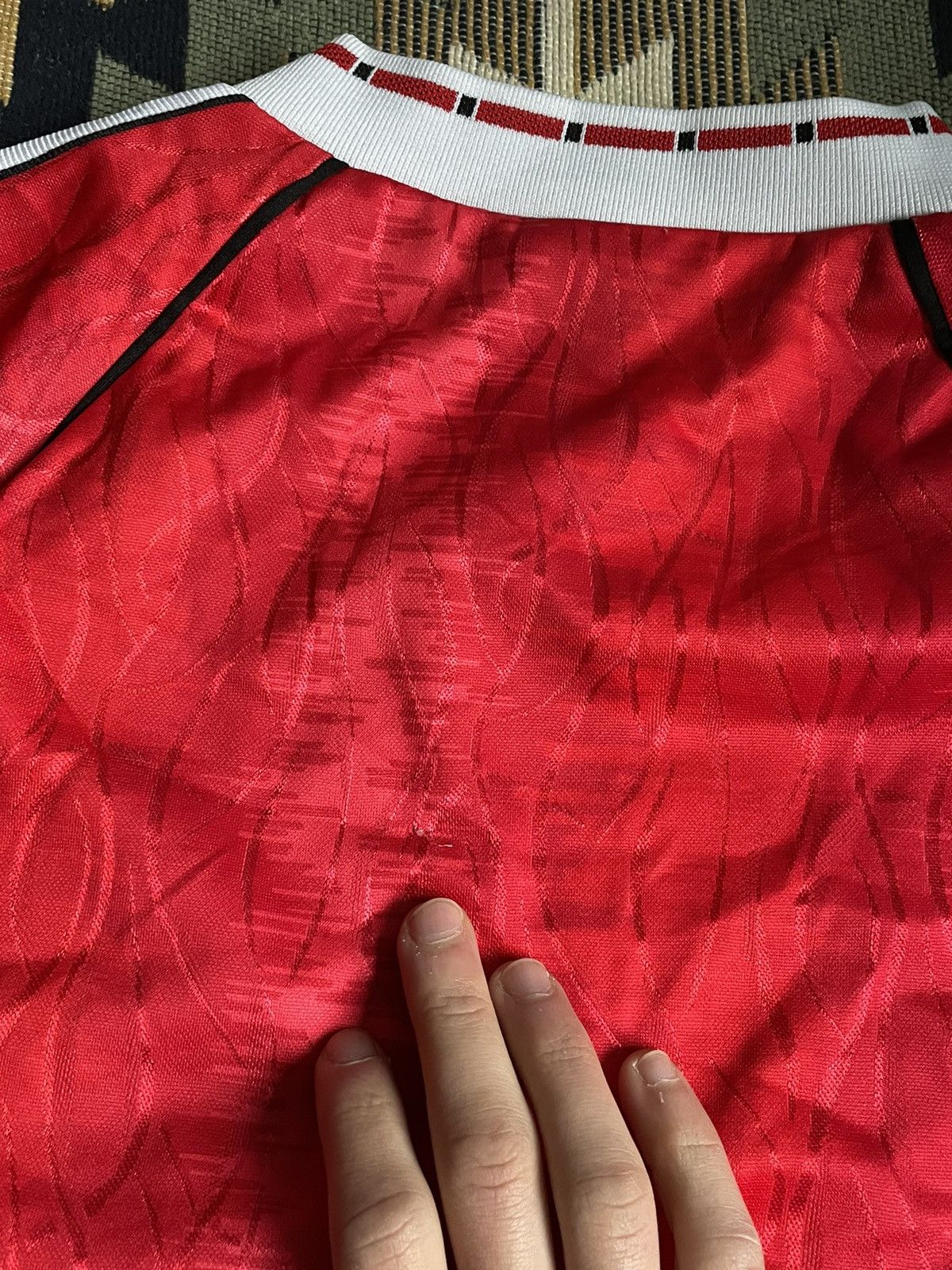 Vintage Vintage 90-92’s Adidas Manchester United Retro Jersey Size US S / EU 44-46 / 1 - 11 Thumbnail