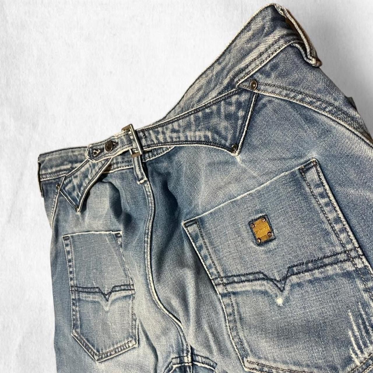 Diesel RARE Diesel Vintage PHEYO engineered buckle back 34x30 Size US 34 / EU 50 - 2 Thumbnail